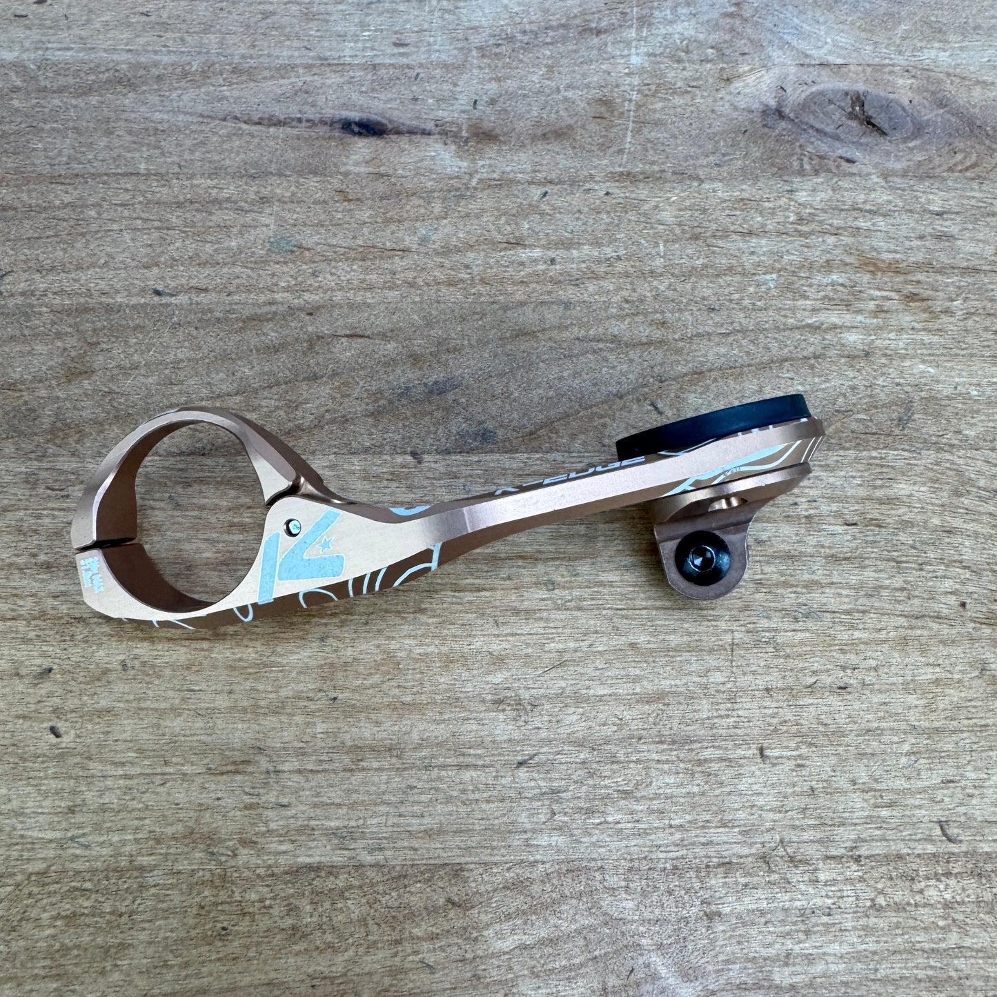 K-Edge XL Mount Bronze 31.8mm Handlebar Computer Mount 62g