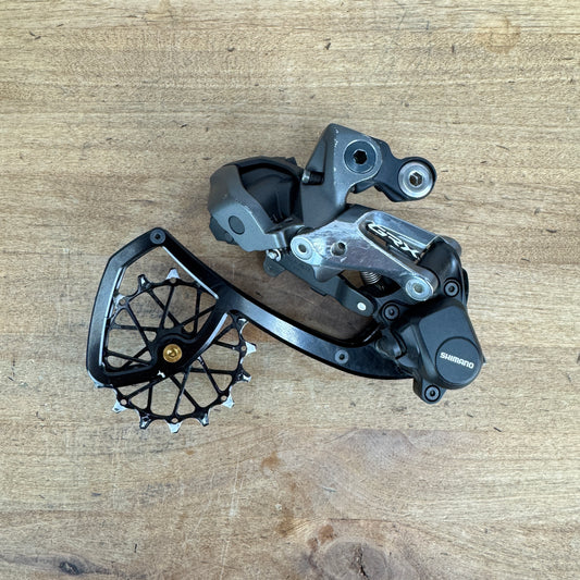Shimano GRX RD-RX817 11-Speed Di2 Electronic Rear Derailleur + Garbaruk OSPW