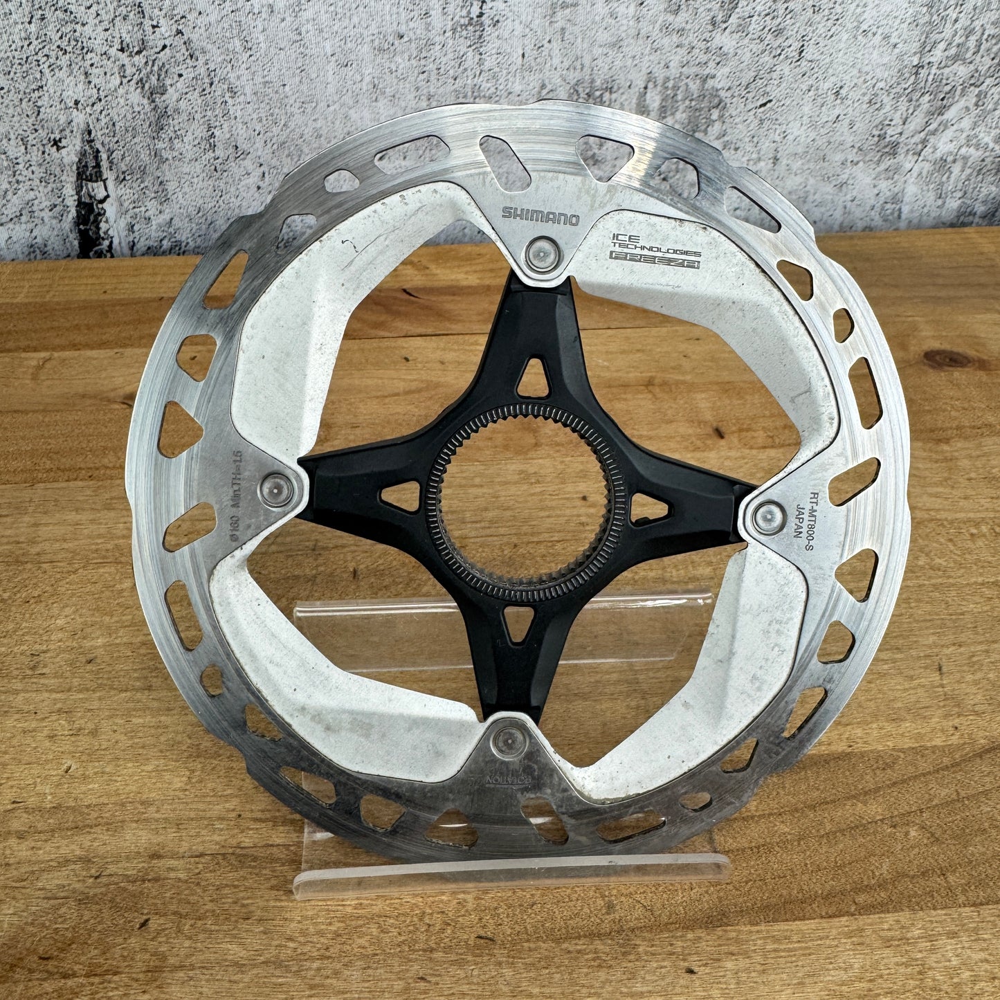 Shimano RT-MT800-S 160mm Center Lock Disc Brake Rotors 214g