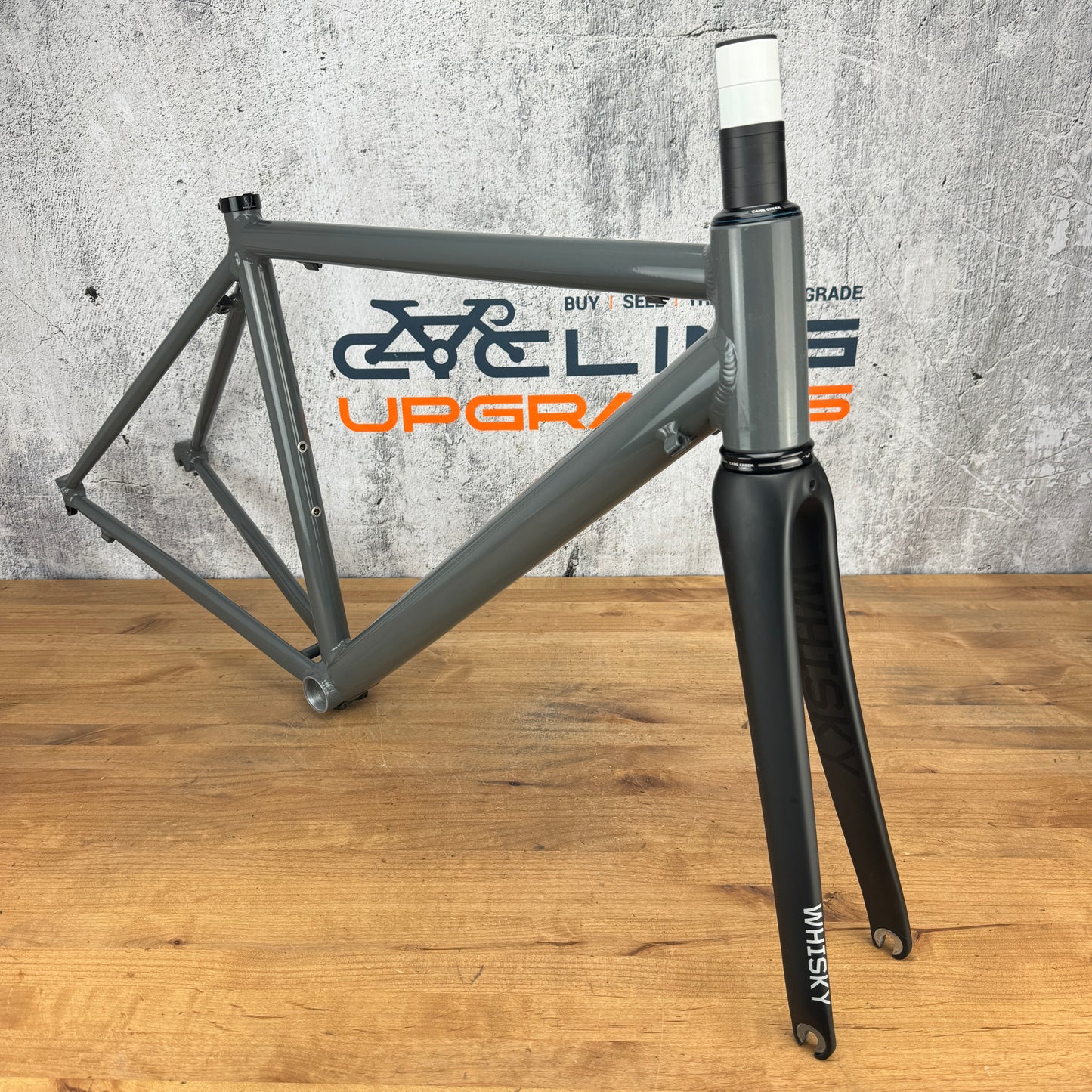 Mint! Spooky Mulholland 53cm Rim Brake Deda 7005 Alloy Frameset 700c 2099g