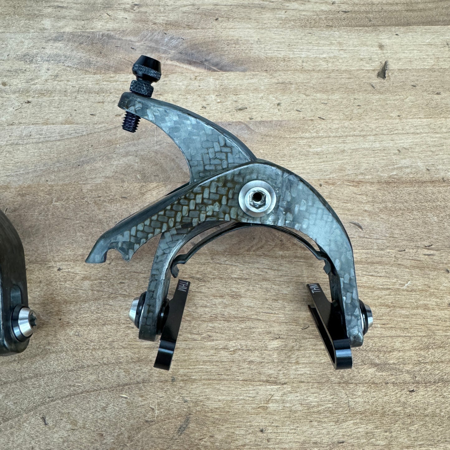 Rare! ax-lightness Orion SL Carbon Center-Mount Rim Brake Calipers 105 Grams!