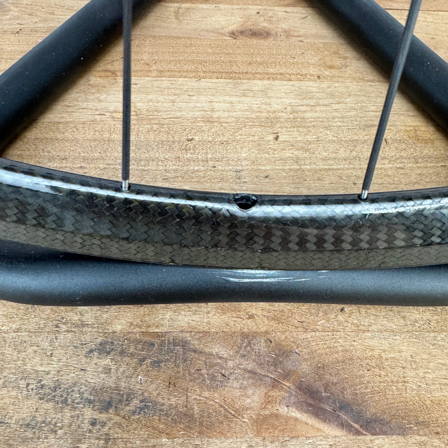Light! 395g! Ax-Lightness Ultra 25t Extralite Carbon Tubular Rear Wheel 700c