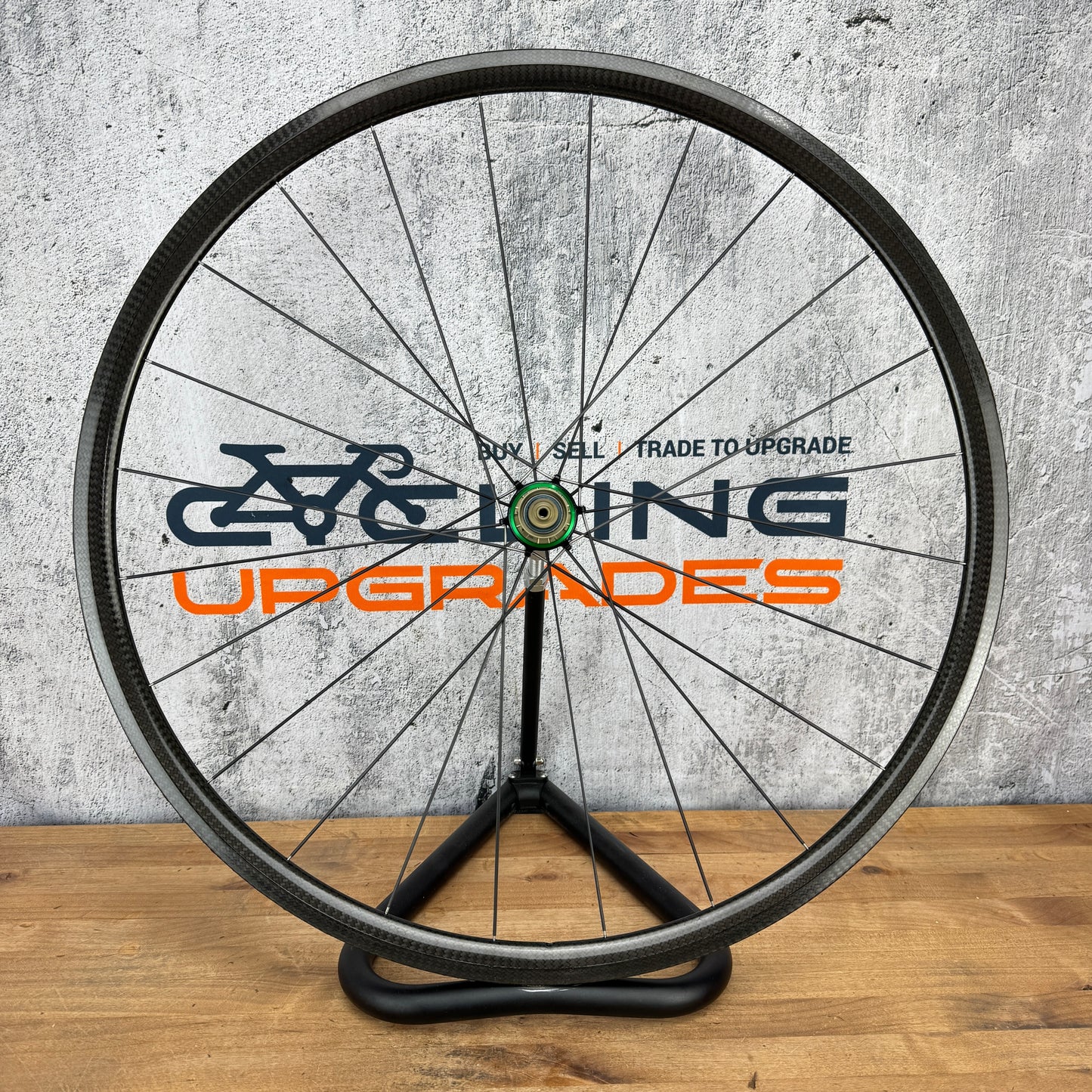 Light! 395g! Ax-Lightness Ultra 25t Extralite Carbon Tubular Rear Wheel 700c