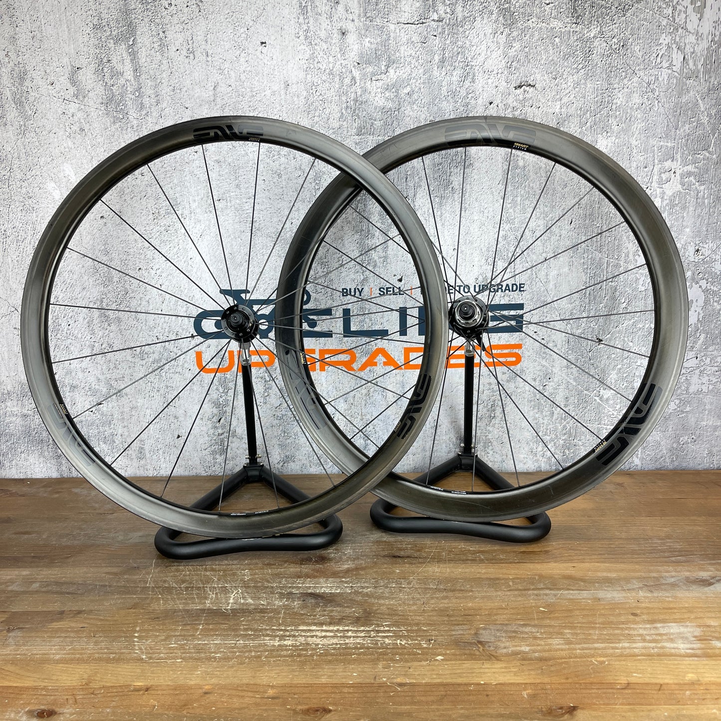 Enve SES 3.4 Carbon Tubular Wheelset 700c Rim Brake Chris King R45 1341g