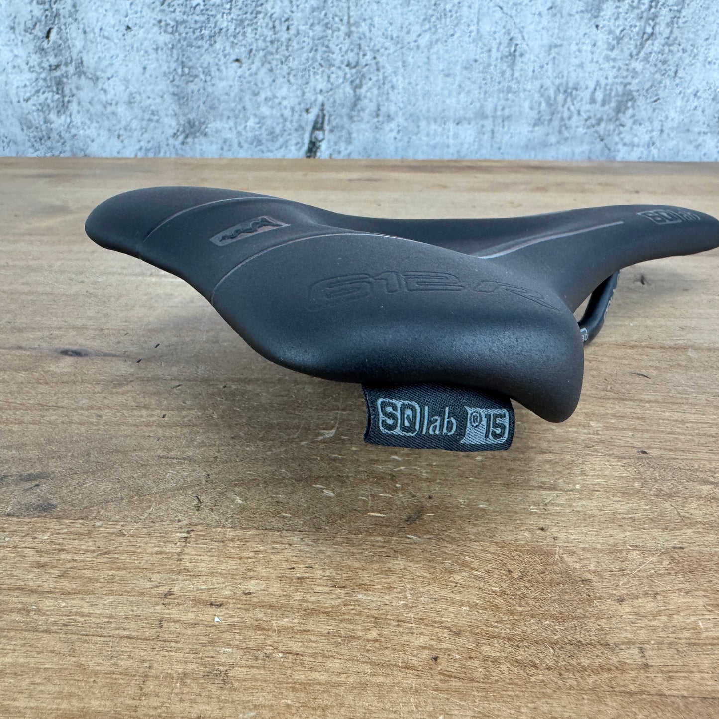 Low Mile! Sqlab 612 Ergowave R 7x9mm Carbon Rails 150mm Bike Saddle 139g