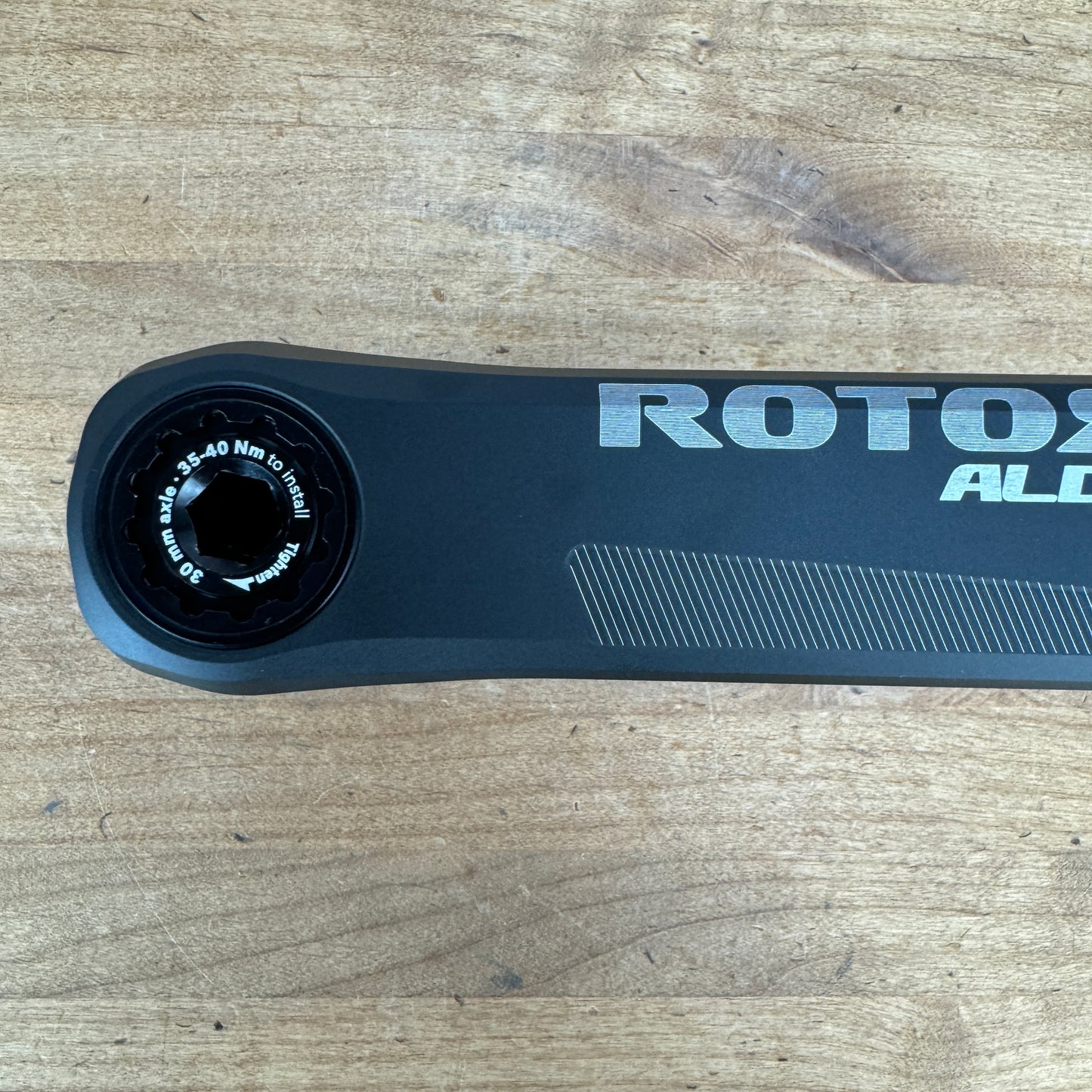 Low Mile! Rotor Aldhu 172.5mm Aluminum OCP Direct Mount Road Axle Crankset 448g