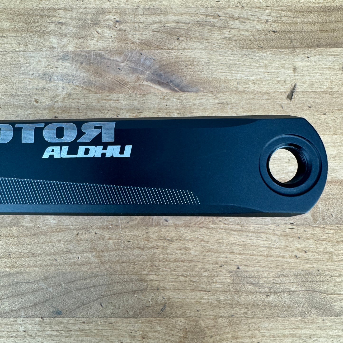 Low Mile! Rotor Aldhu 172.5mm Aluminum OCP Direct Mount Road Axle Crankset 448g