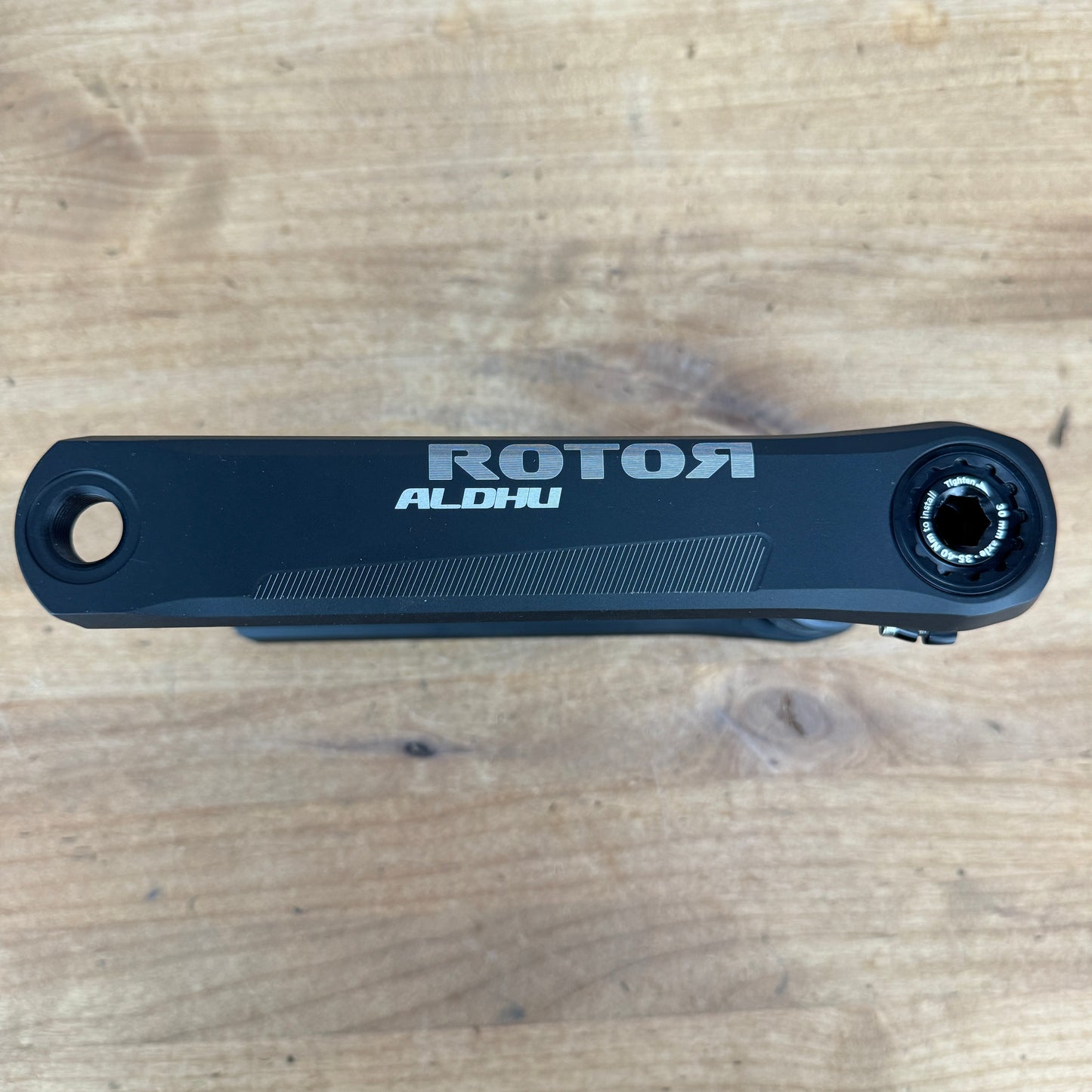 Low Mile! Rotor Aldhu 172.5mm Aluminum OCP Direct Mount Road Axle Crankset 448g