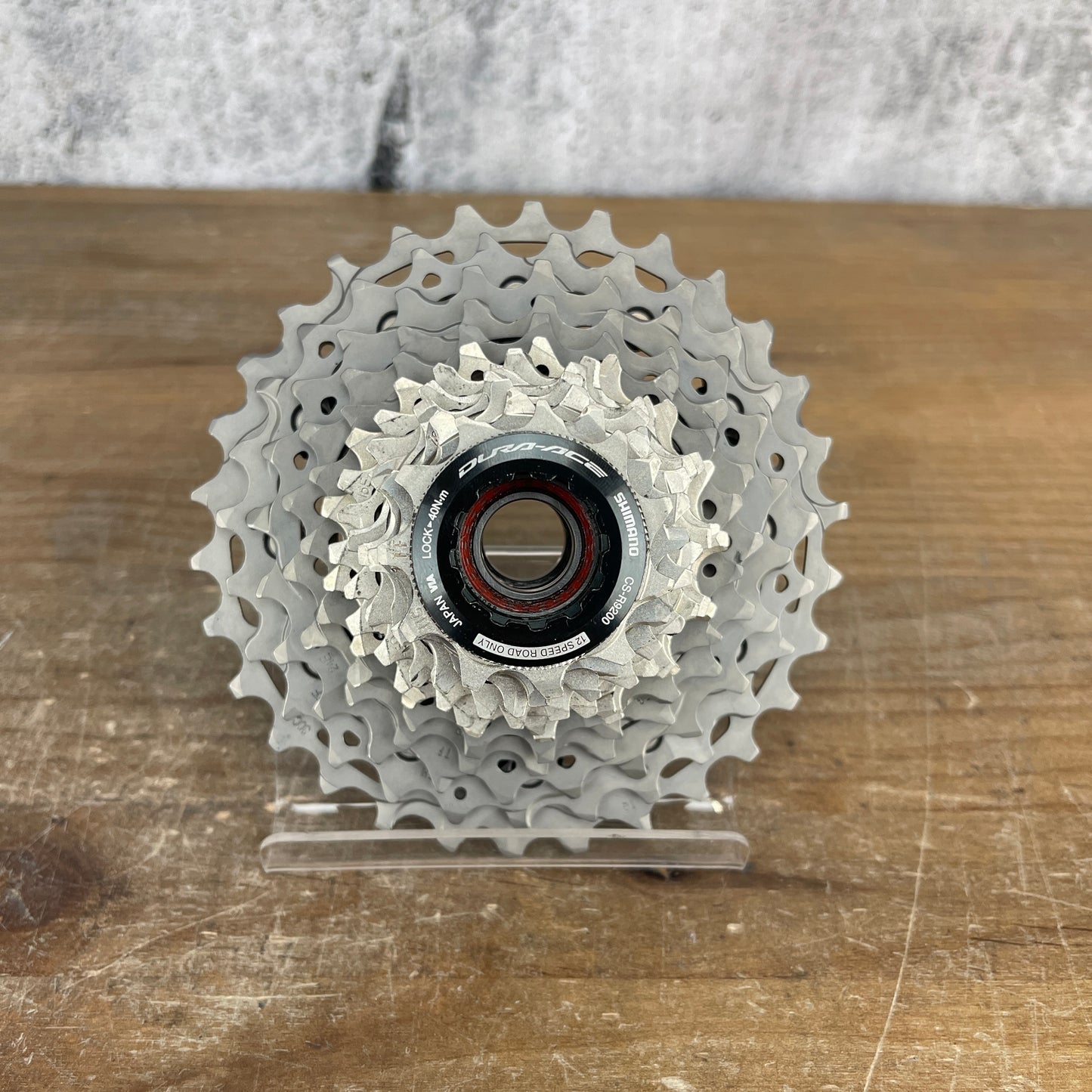 Shimano Dura Ace CS-R9200 11-30t 12-Speed Road Bike Cassette "Light Wear" 228g
