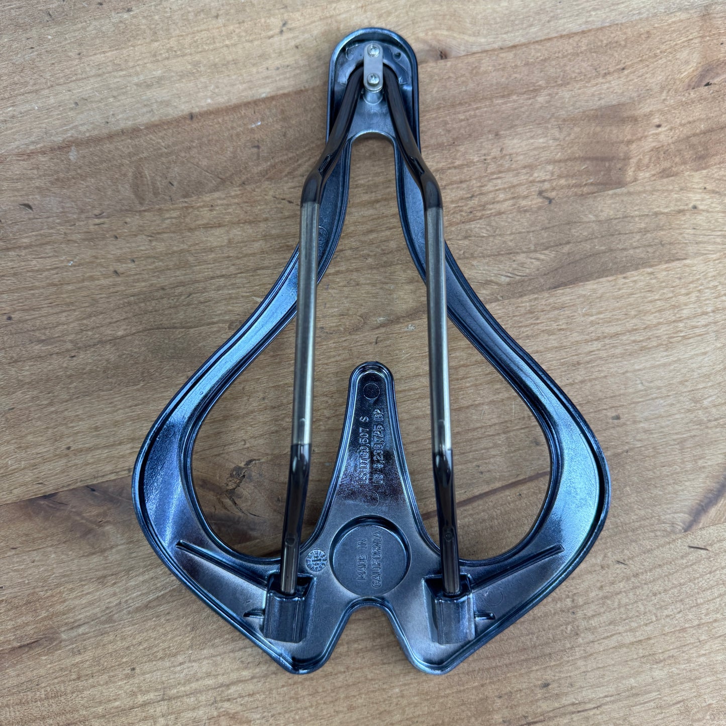 New! Infinity Chrome NX Black 7x7mm Stainless Rails Comfort Bike Saddle