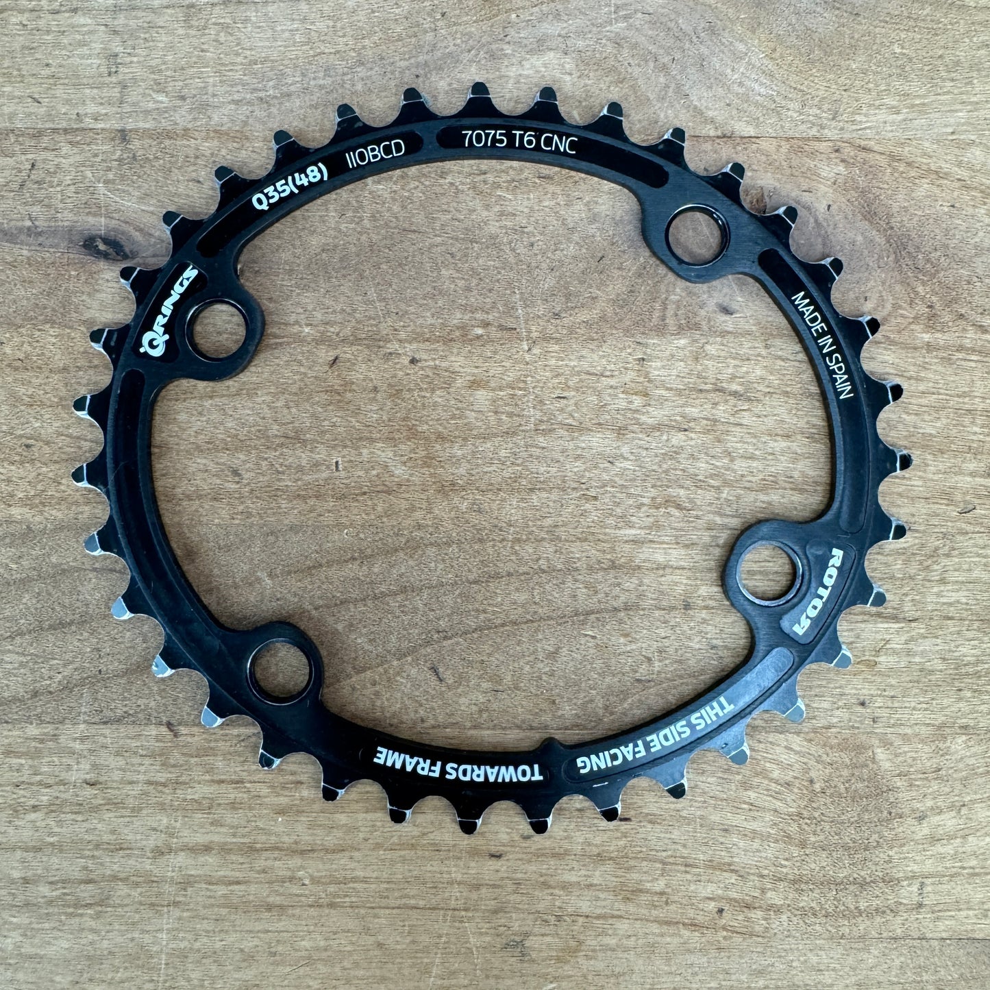 Rotor 48/35t AXS 12 Speed Compatible 4x110BCD Q-Rings Bike Chainring Set 165g