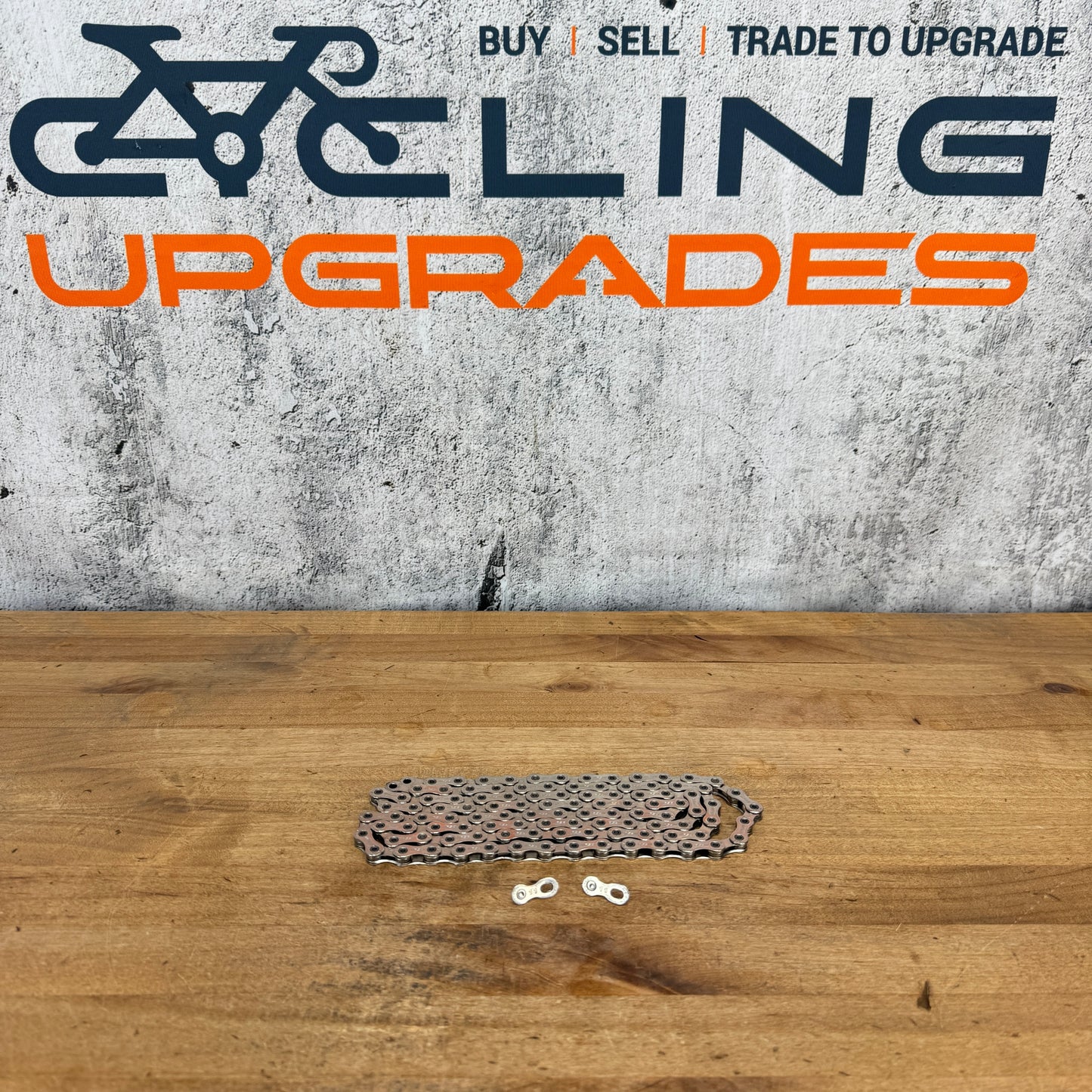 Light Wear! FSA N11 11-Speed 108 Links Silver Bike Chain + Master Link 253g