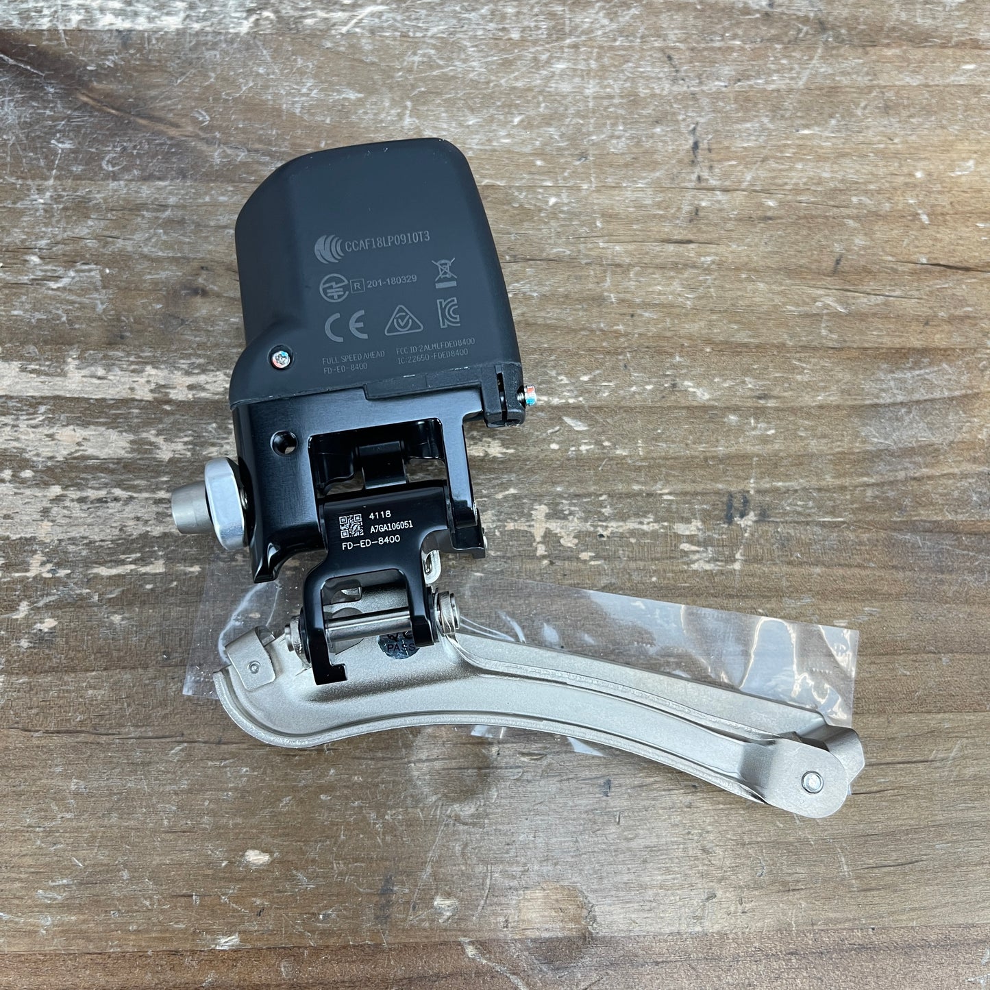 New! FSA K-Force WE FD-ED-8400 Braze-On Electronic 11-Speed Front Derailleur