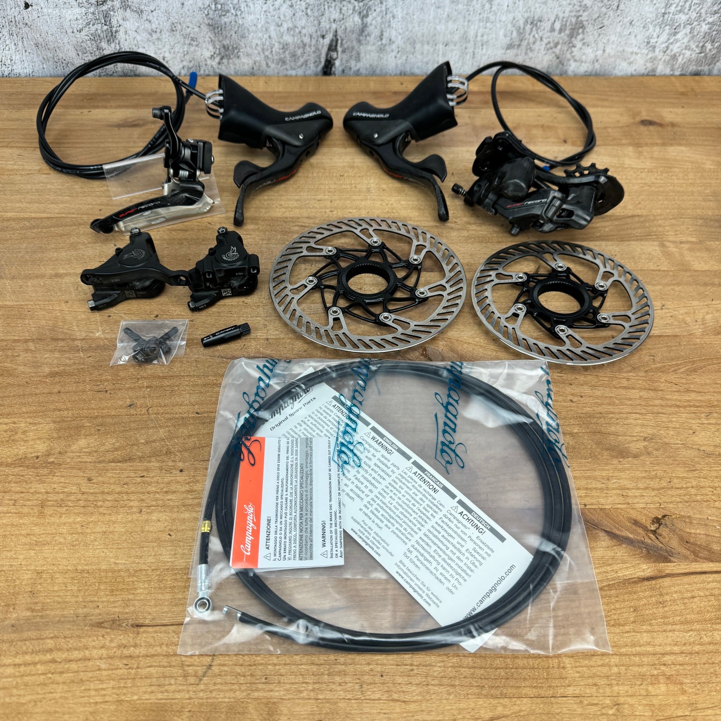 Campagnolo Super Record 12 Mechanical 12-Speed Disc Brake Mini Groupset