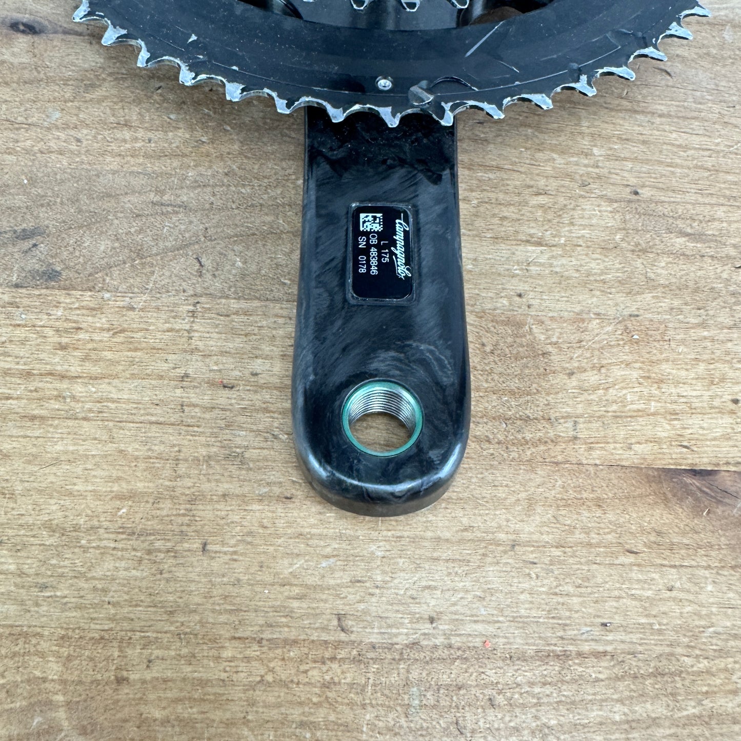 Campagnolo Record Carbon 12-Speed 175mm 52/36t Bike Crankset 736g