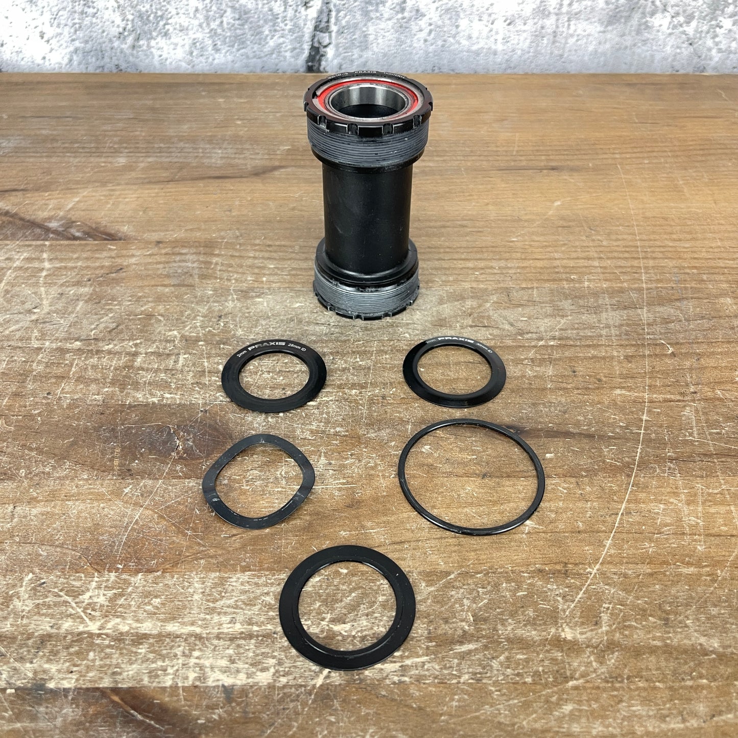 PraxisWorks T47 M30 Ceramic Road Bike Bottom Bracket for 30mm Spindles 102g