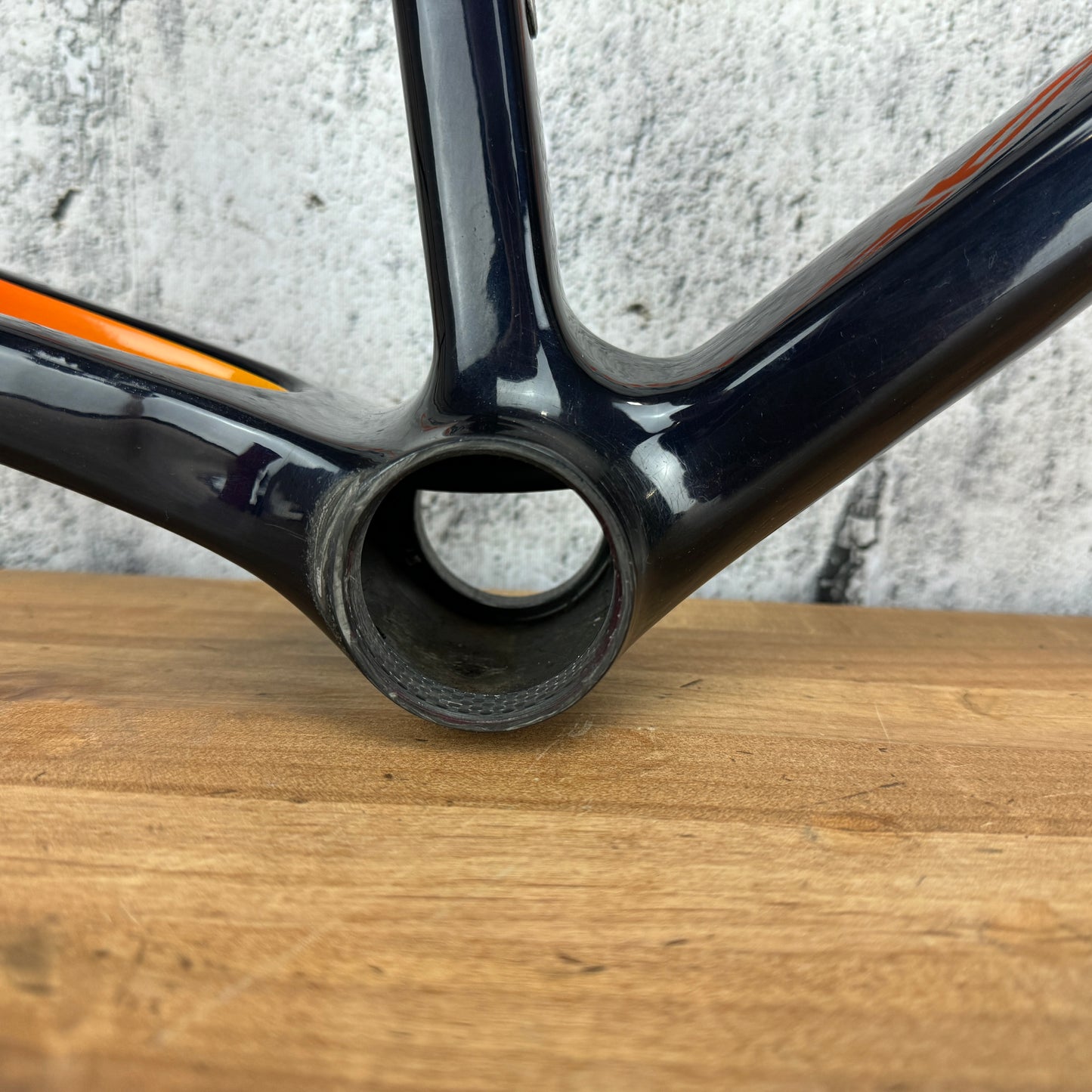 2021 Open MIN.D Large Carbon Disc Frameset 700c Midnight Blue 1418g