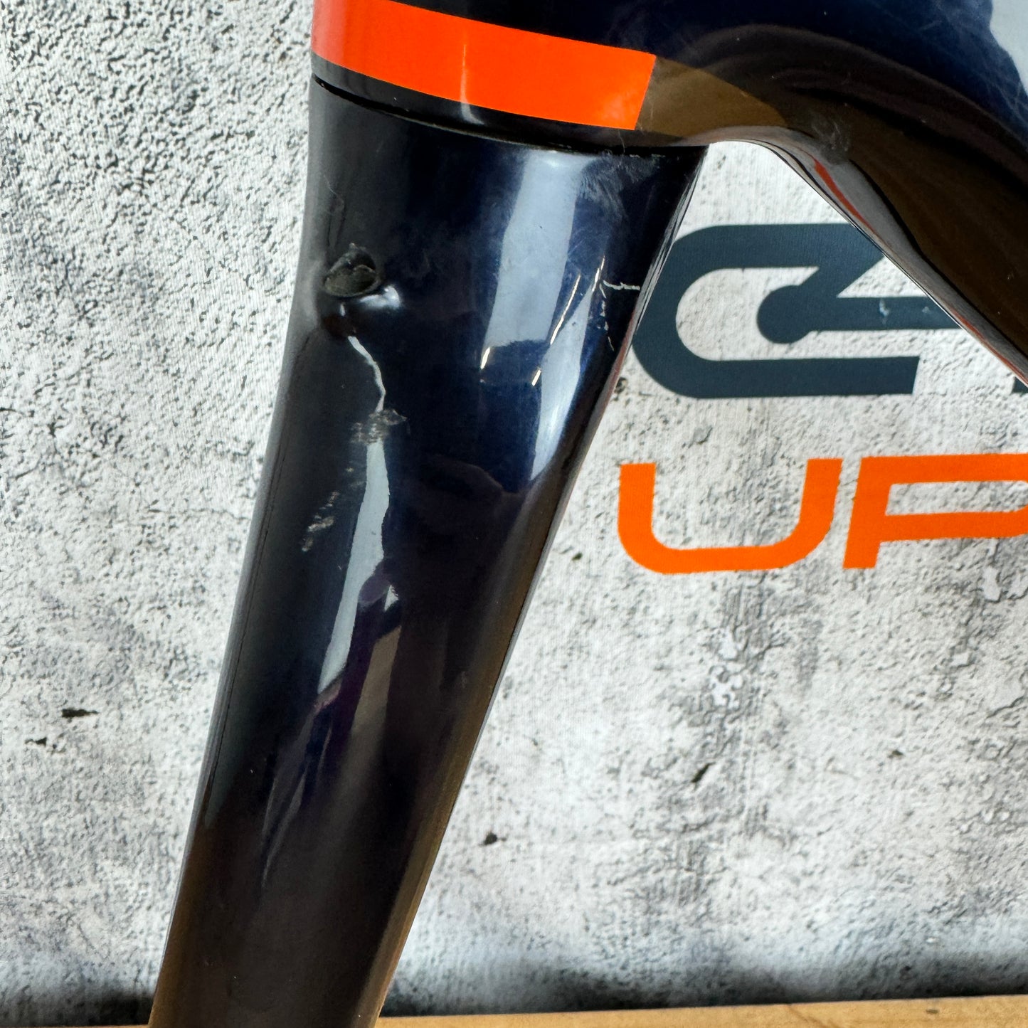 2021 Open MIN.D Large Carbon Disc Frameset 700c Midnight Blue 1418g