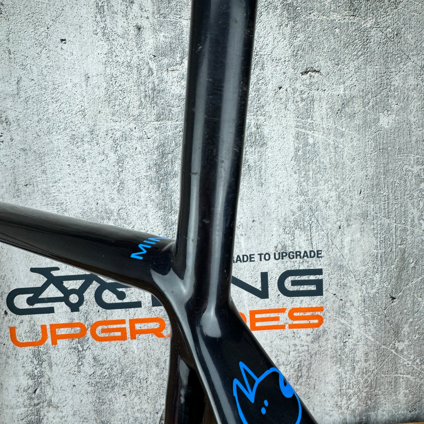 2021 Open MIN.D Large Carbon Disc Frameset 700c Midnight Blue 1418g