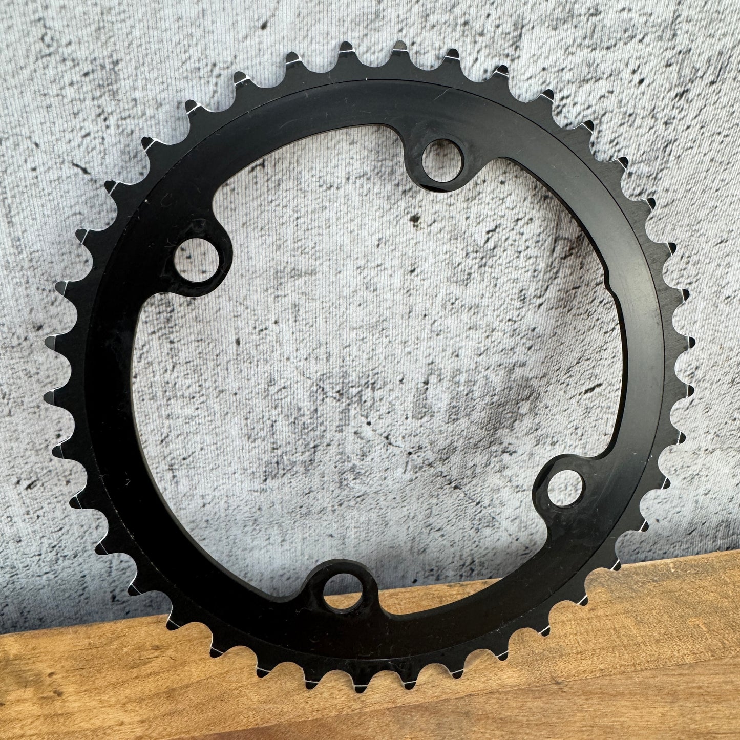 Low Mile! Rotor Round 11/12-Speed 54/39t 110BCD 4-Bolt Bike Chainring Set 196g