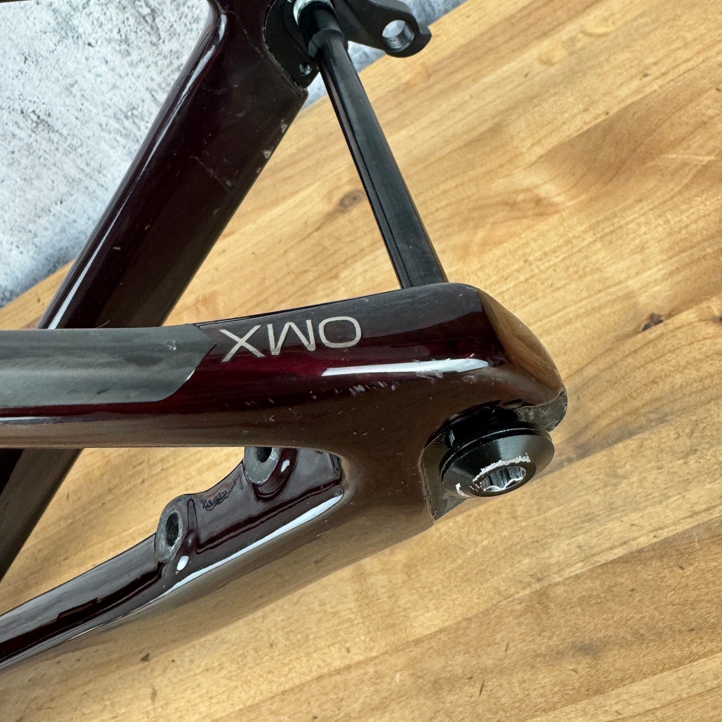2023 Orbea Orca M20 OMX Size 53 (55cm) Red Wine Road Bike Frameset 700c 1780g