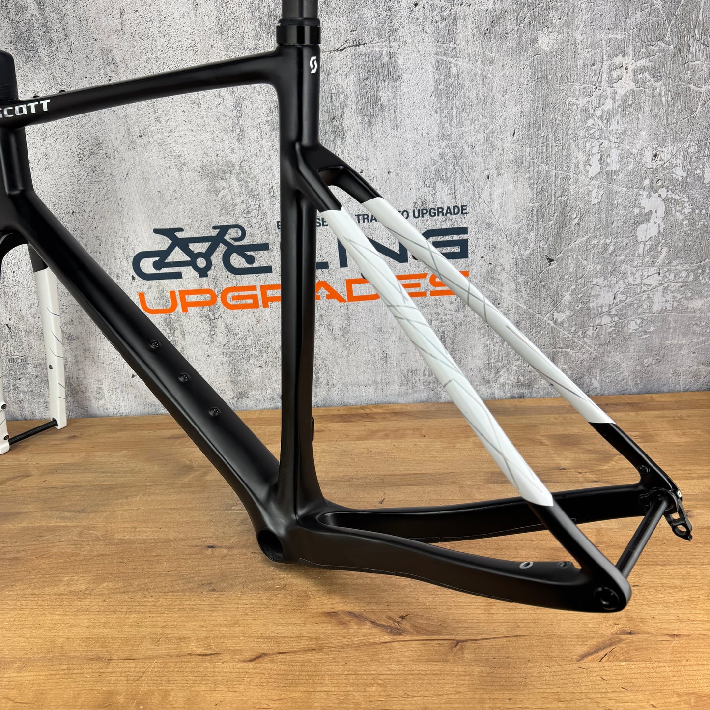 2022 Scott Addict Gravel XL 58cm Carbon Disc Brake Frameset 700c 2283g