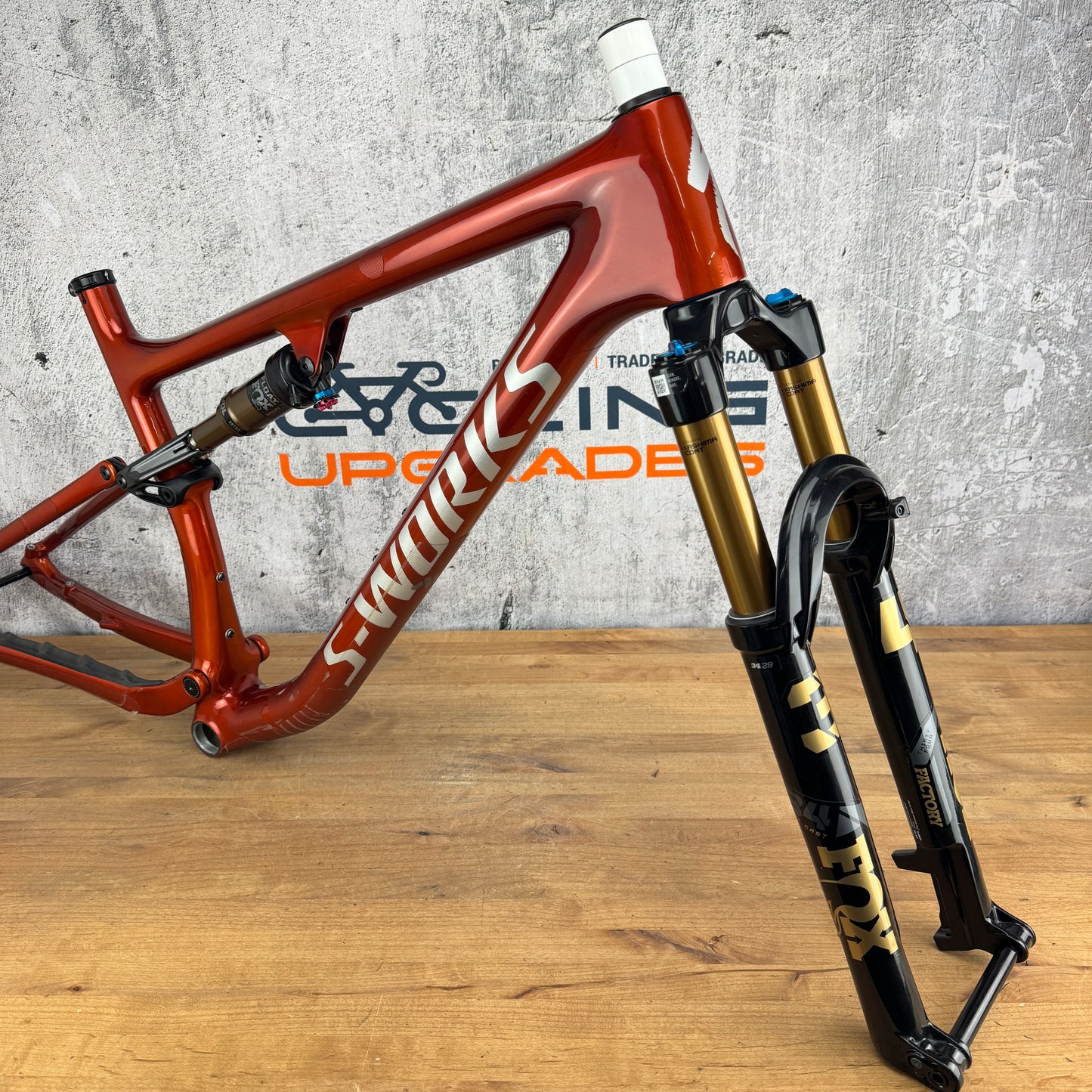 2022 Specialized S-Works Epic Large Carbon Disc MTB Frameset 29" Fox Suspension UDH