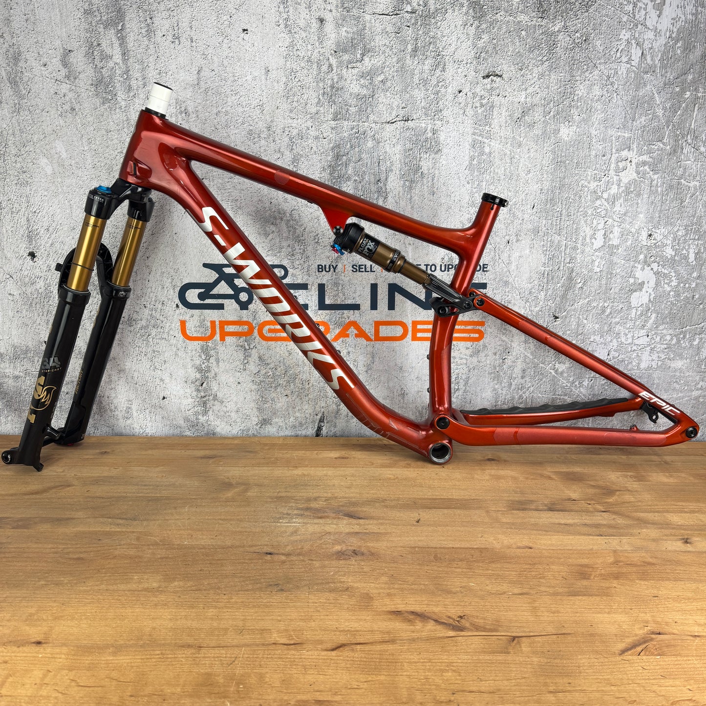 2022 Specialized S-Works Epic Large Carbon Disc MTB Frameset 29" Fox Suspension UDH