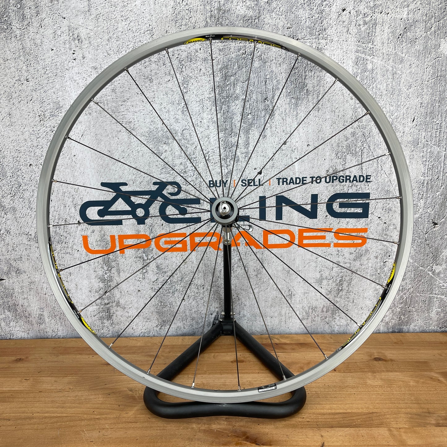 New Takeoff! Mavic Cosmos 24h Alloy Clincher Front Wheel 700c Rim Brake 790g