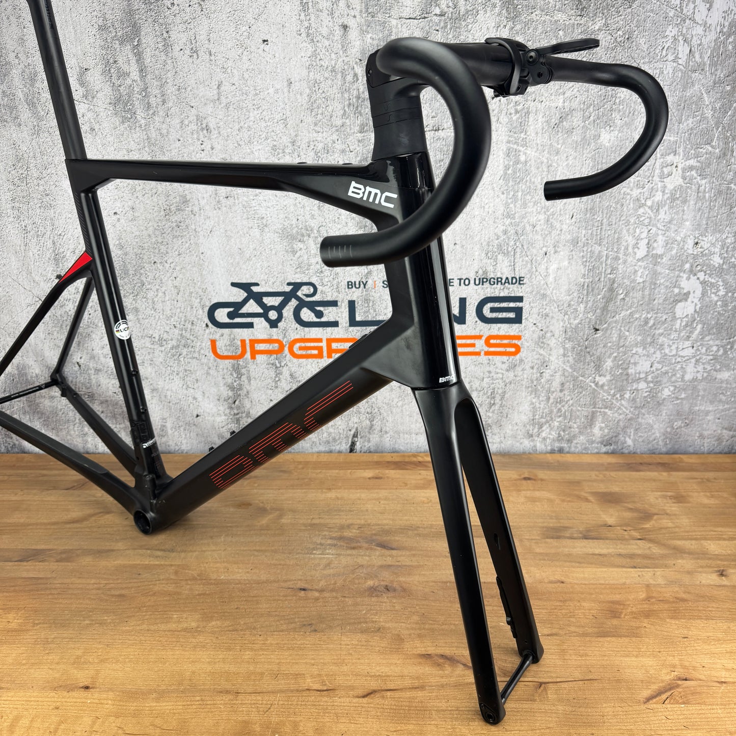 2020 BMC Roadmachine 01 61cm Carbon Disc Brake Frameset 700c 2676g