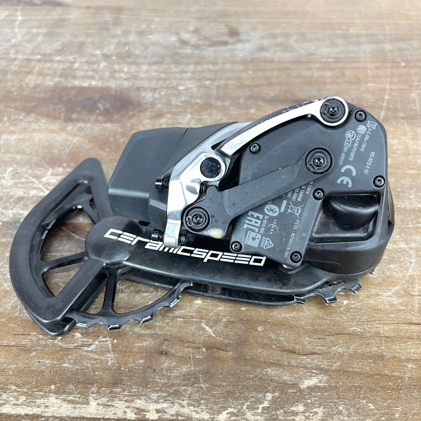 SRAM Red AXS Electronic 12-Speed w/ CeramicSpeed OSPW Road Bike Rear Derailleur