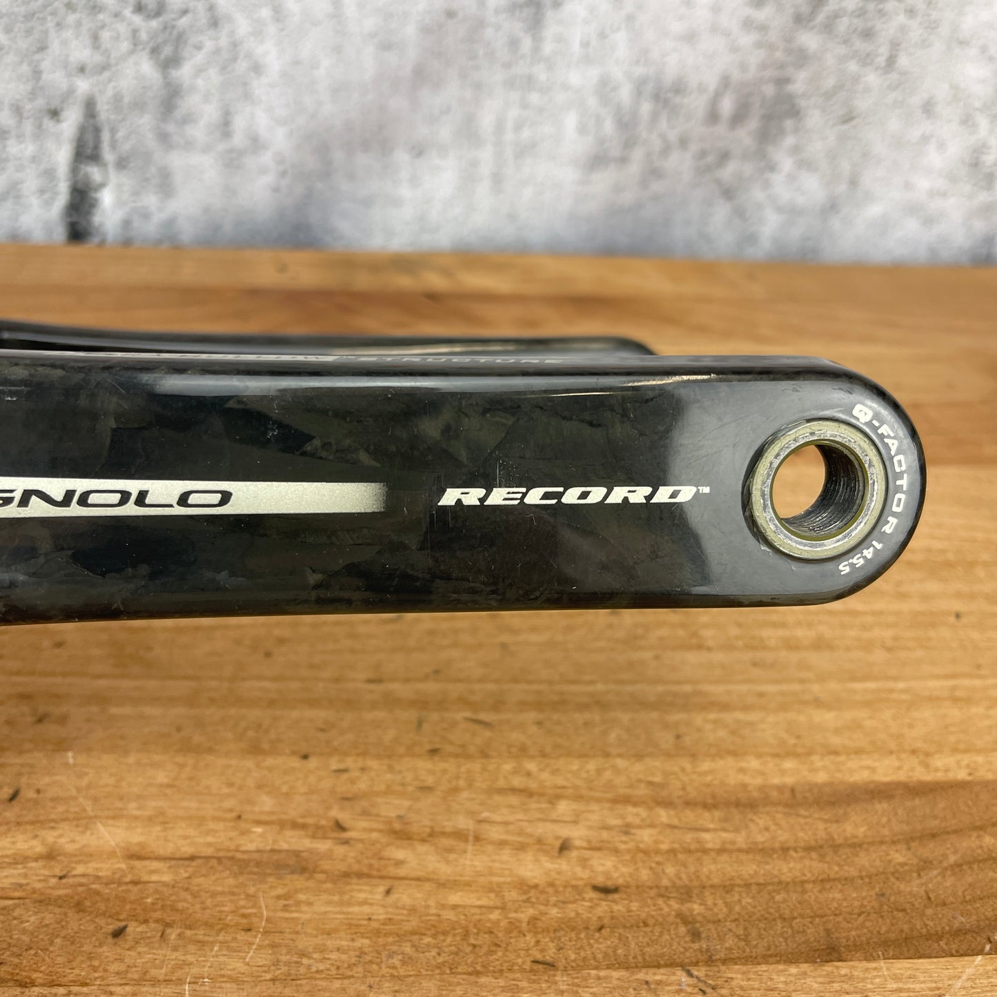 Campagnolo Record Ultra Torque 180mm Road Bike Carbon Crank Arms 533g