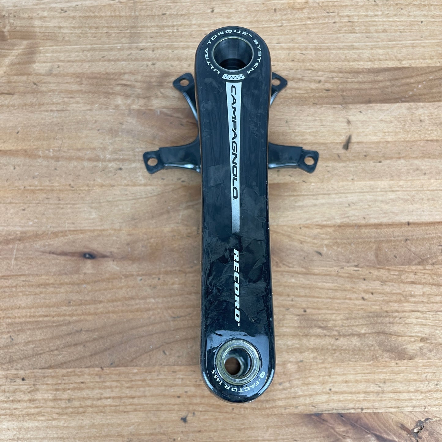 Campagnolo Record Ultra Torque 180mm Road Bike Carbon Crank Arms 533g