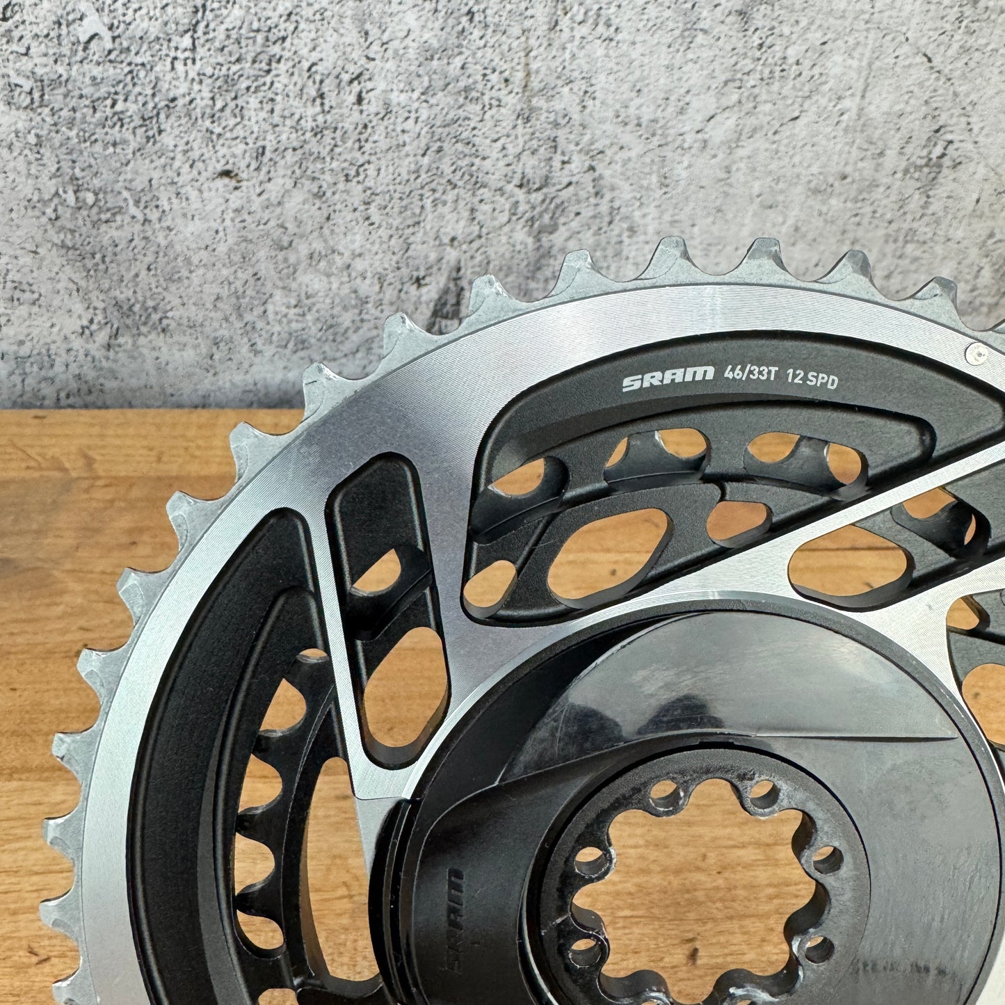 SRAM Red AXS D1 46/33t 8-Bolt Direct-Mount 12-Speed Bike Chainring Set 223g