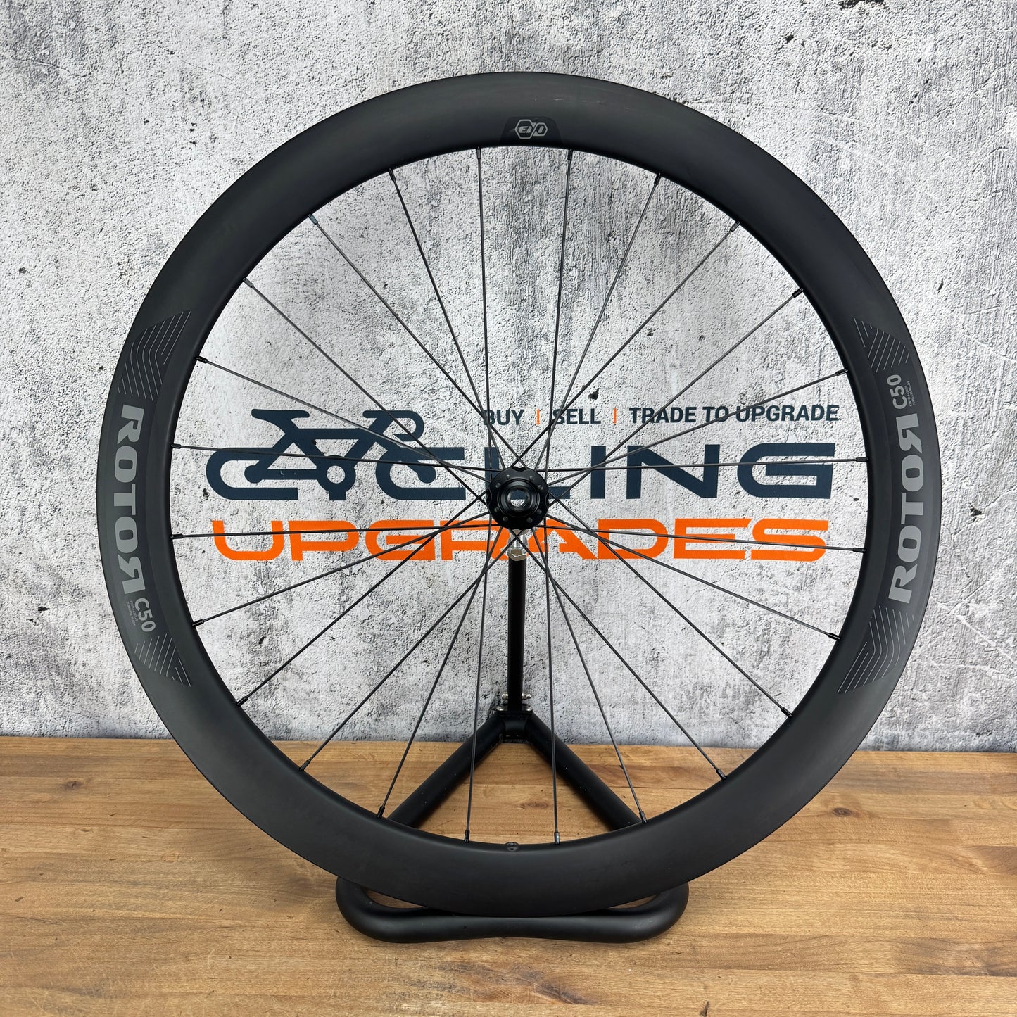 Rotor C50 Carbon Tubeless Disc Brake Front Wheel 700c 760g