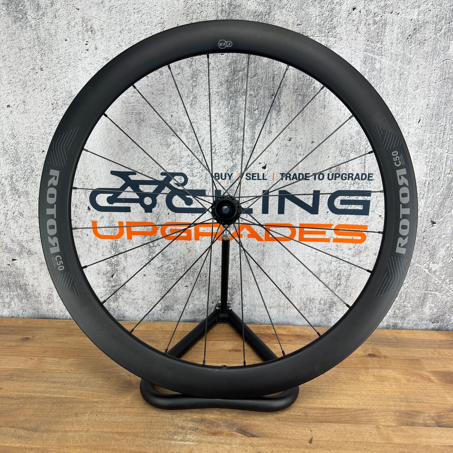 Rotor C50 Carbon Tubeless Disc Brake Front Wheel 700c 760g