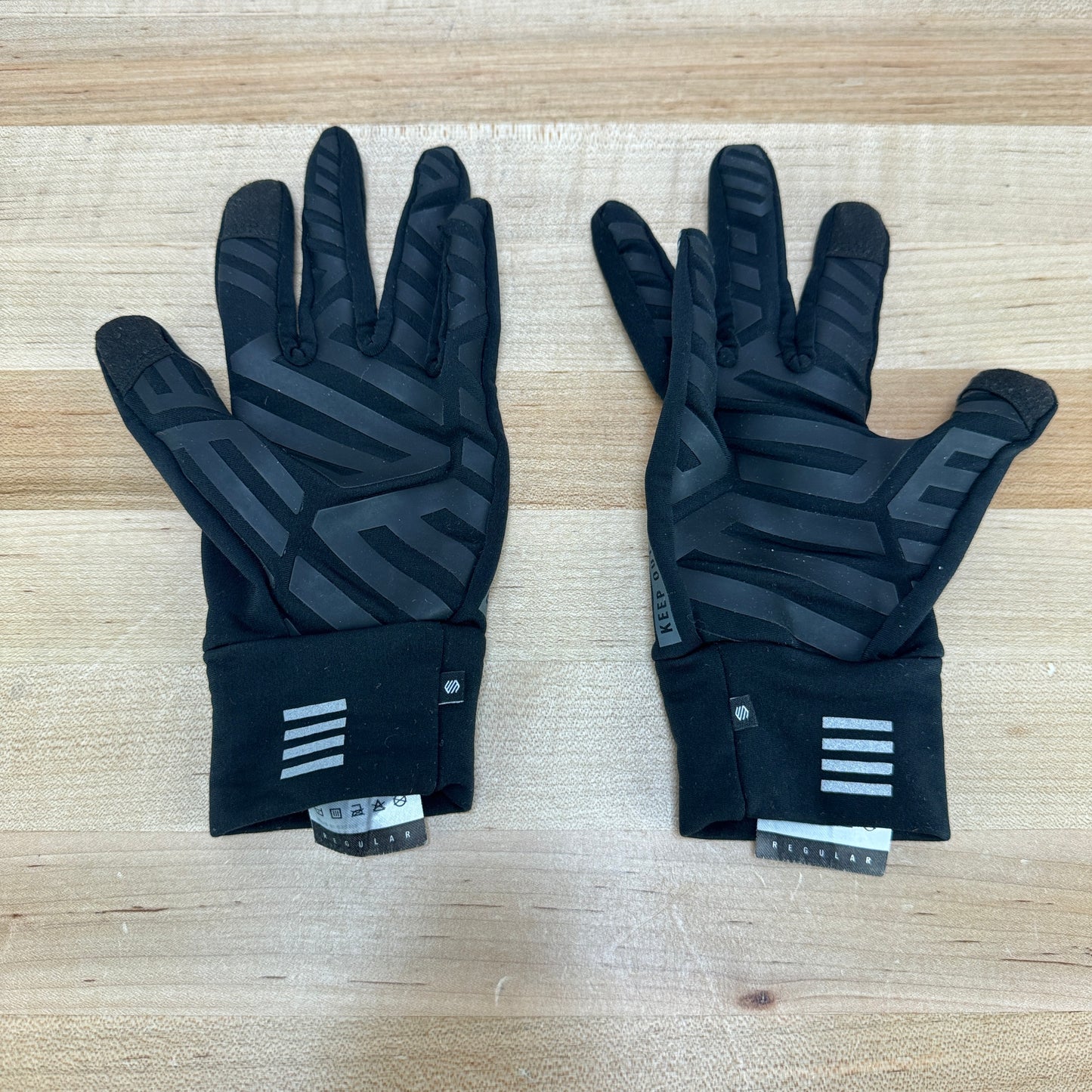 Worn Once! Siroko Nuremberg Medium Black Cycling Gloves