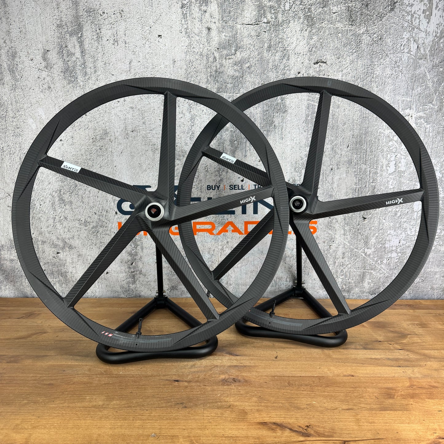 New Takeoff! Xentis High X Carbon Tubeless Disc Brake Wheelset 700c 1444g