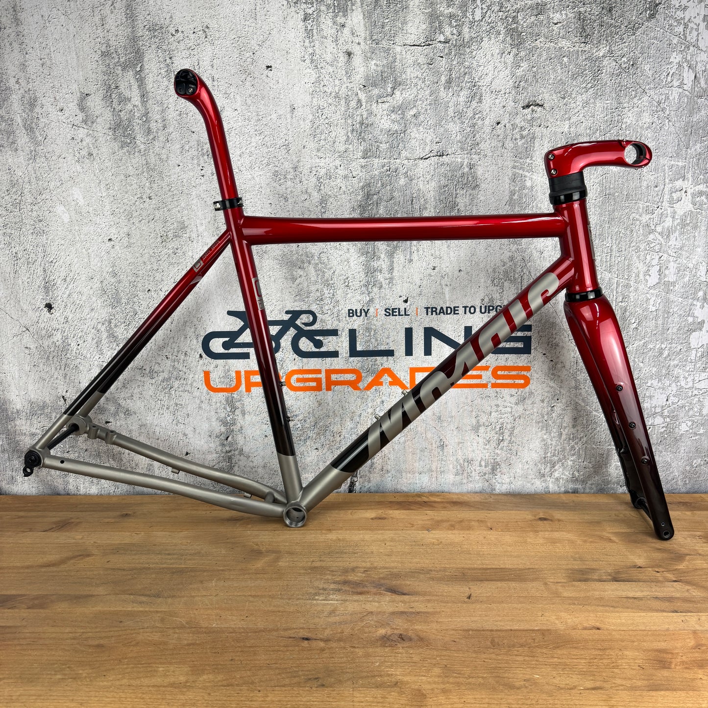 2024 Mosaic G-Series GT-1 AR 54cm Titanium Gravel Disc Frameset 700c 2626g