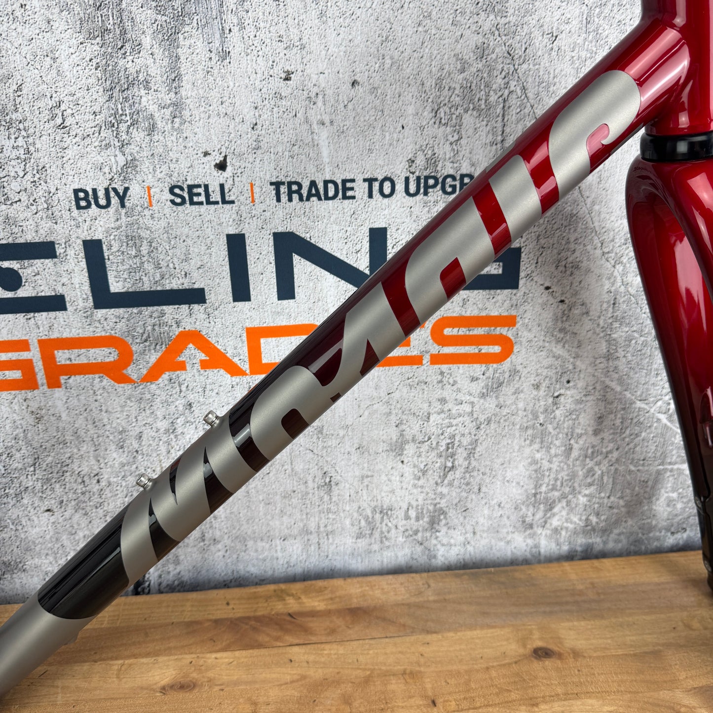 2024 Mosaic G-Series GT-1 AR 54cm Titanium Gravel Disc Frameset 700c 2626g
