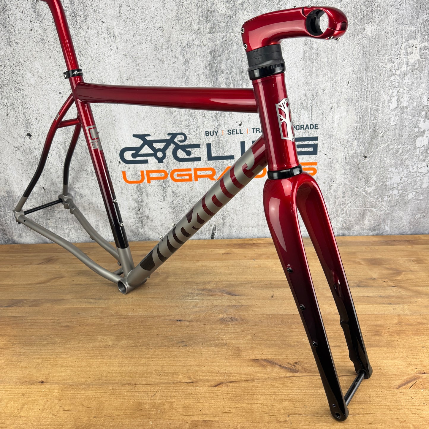 2024 Mosaic G-Series GT-1 AR 54cm Titanium Gravel Disc Frameset 700c 2626g