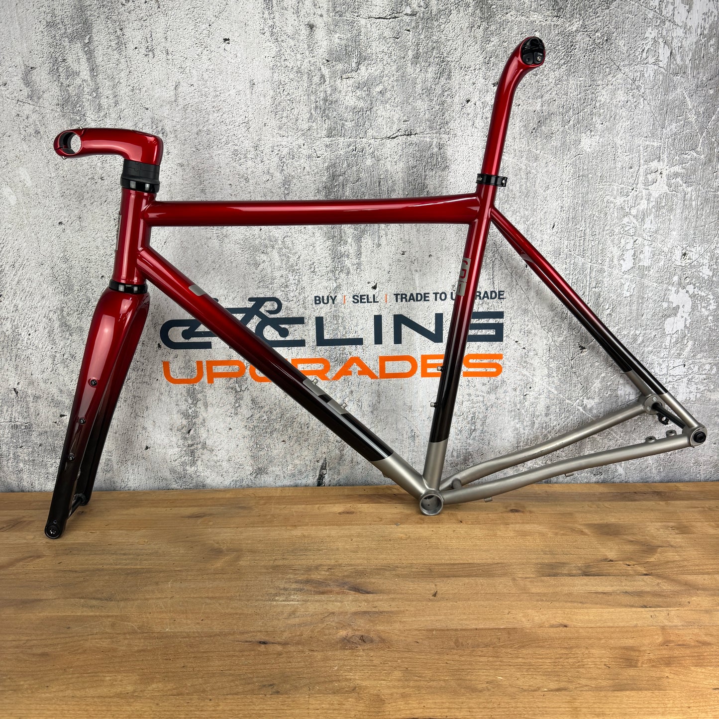 2024 Mosaic G-Series GT-1 AR 54cm Titanium Gravel Disc Frameset 700c 2626g