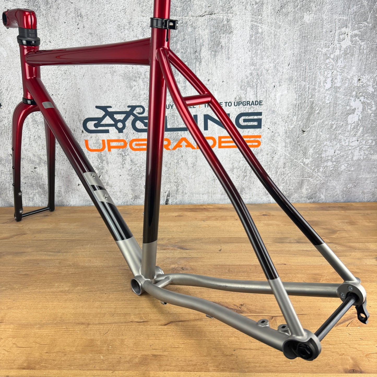 2024 Mosaic G-Series GT-1 AR 54cm Titanium Gravel Disc Frameset 700c 2626g