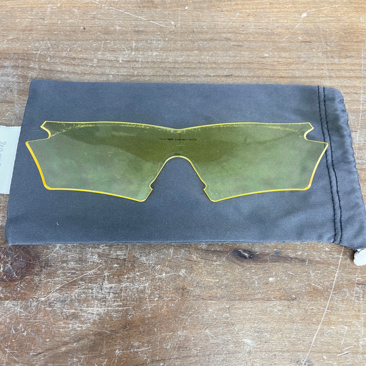 Vintage Oakley M-Frame Hi Vis Yellow Hybrid Cycling Sunglass Lens w/ Bag