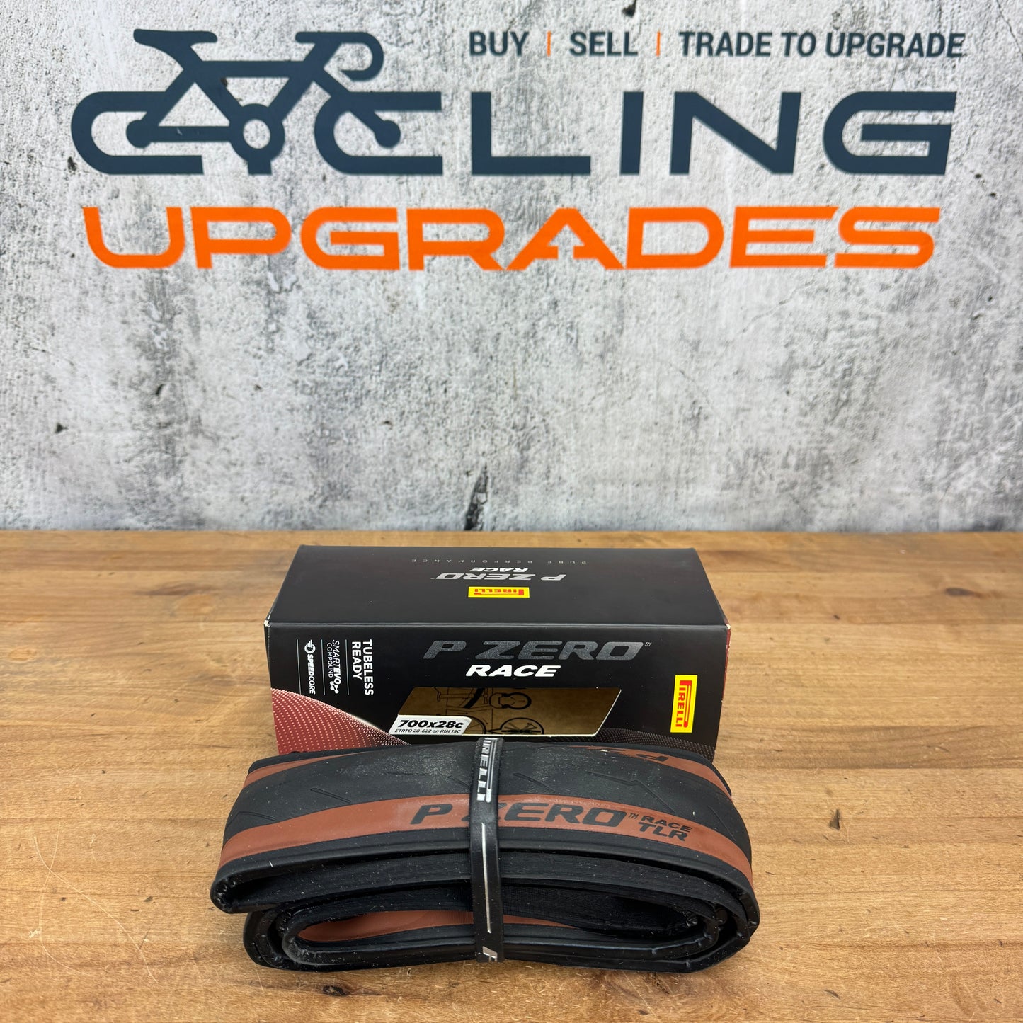 New! Single Pirelli P Zero Race Classic Tan 700c x 28mm Tubeless Road Bike Tire