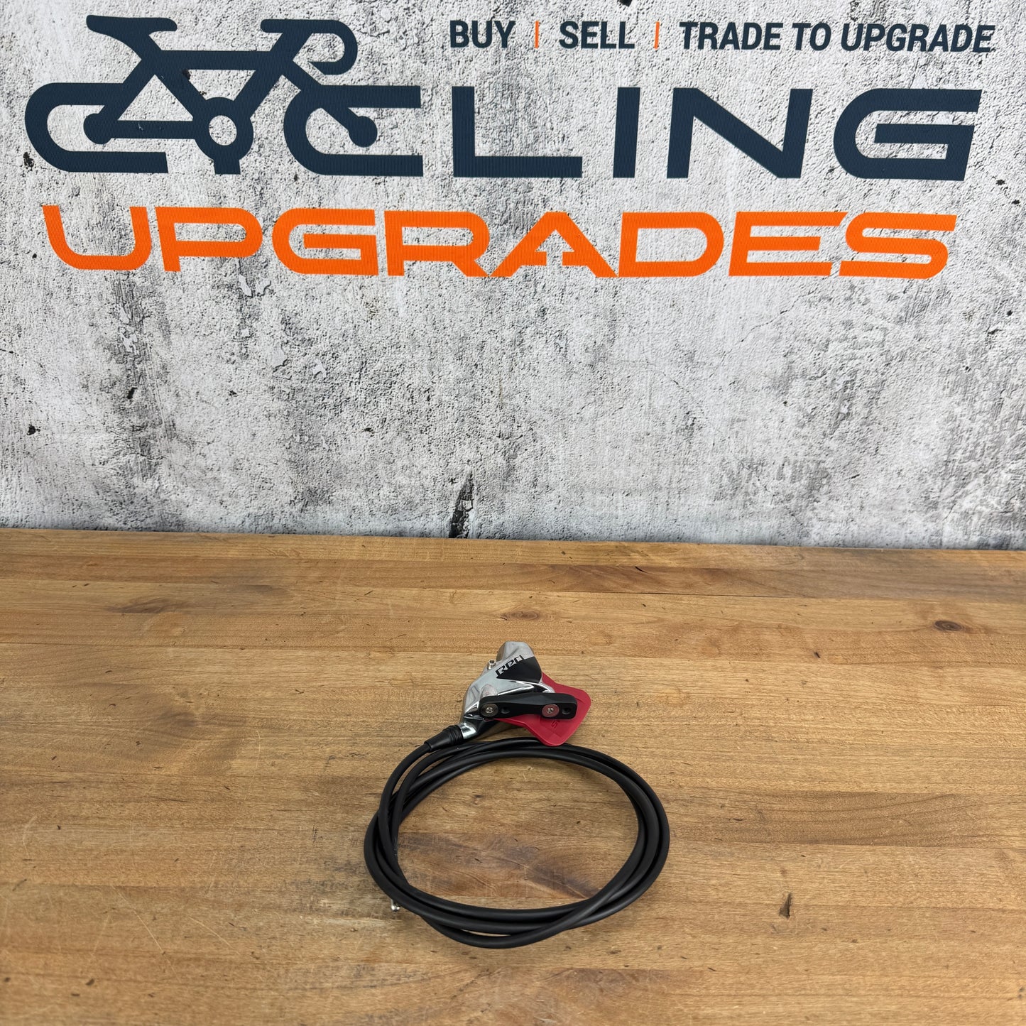 New! SRAM Red AXS Flat-Mount Two-Piece 1800mm Disc Brake Caliper + Rear Adapter