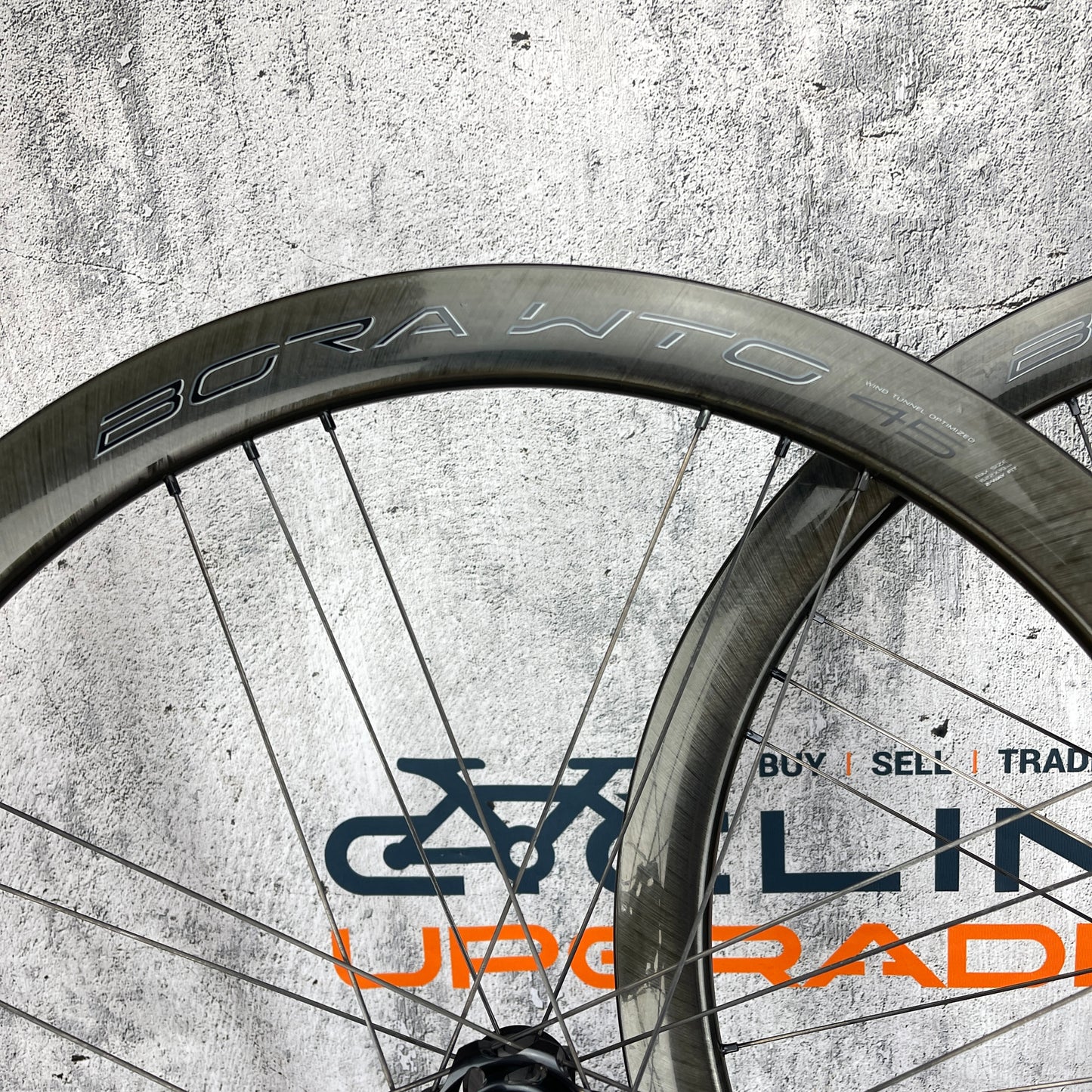 Campagnolo Bora WTO 45 Carbon Tubeless 2-Way Fit Disc Wheelset 700c 1542g