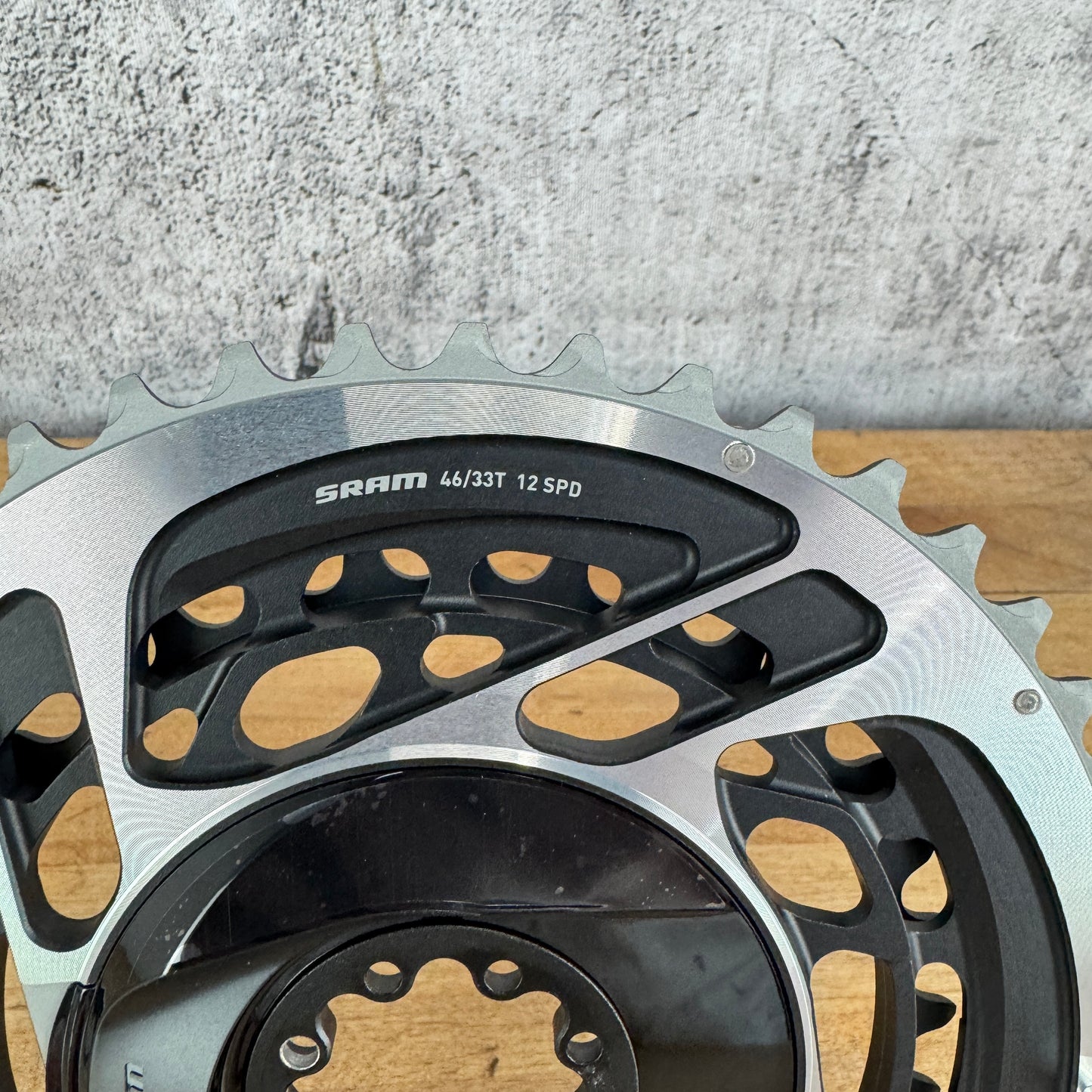 New! SRAM Red AXS D1 12-Speed 8-Bolt Direct Mount 46/33t Chainring Set 222g
