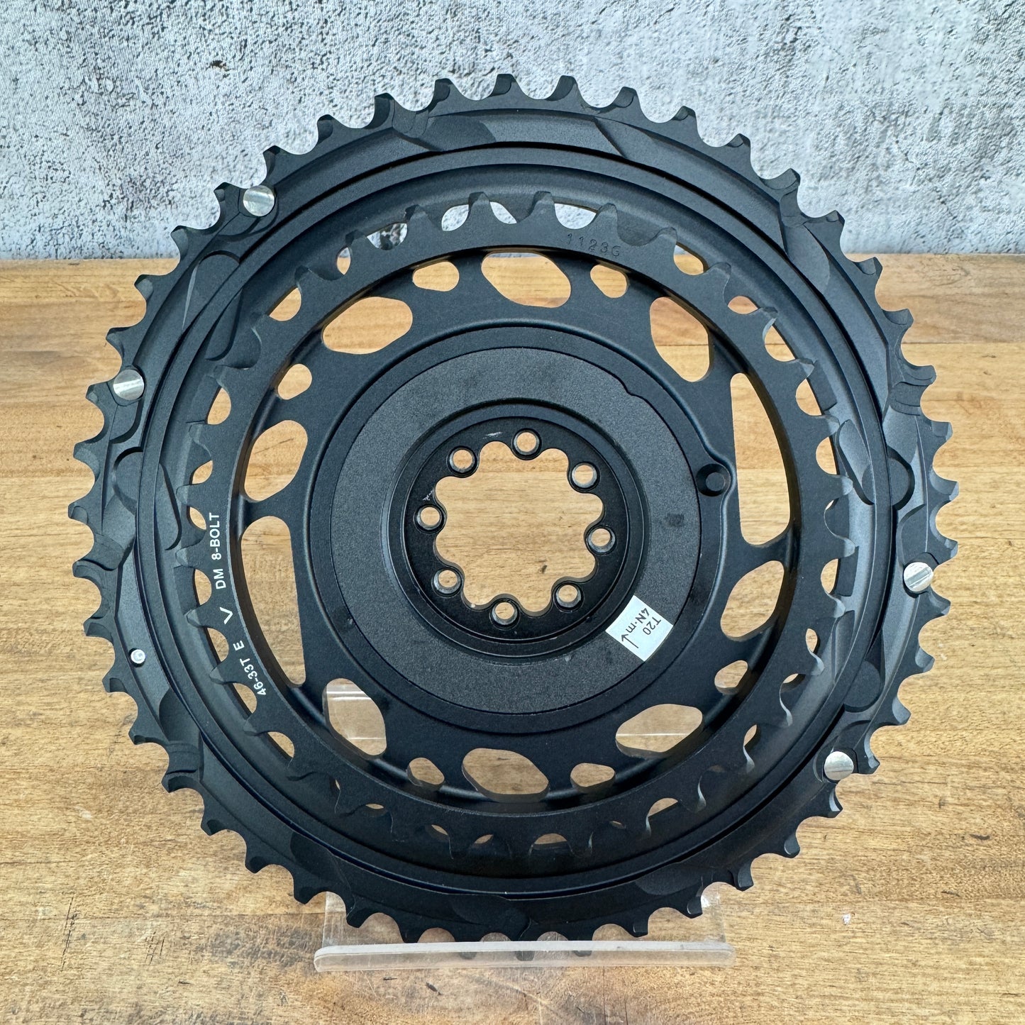 New! SRAM Red AXS D1 12-Speed 8-Bolt Direct Mount 46/33t Chainring Set 222g