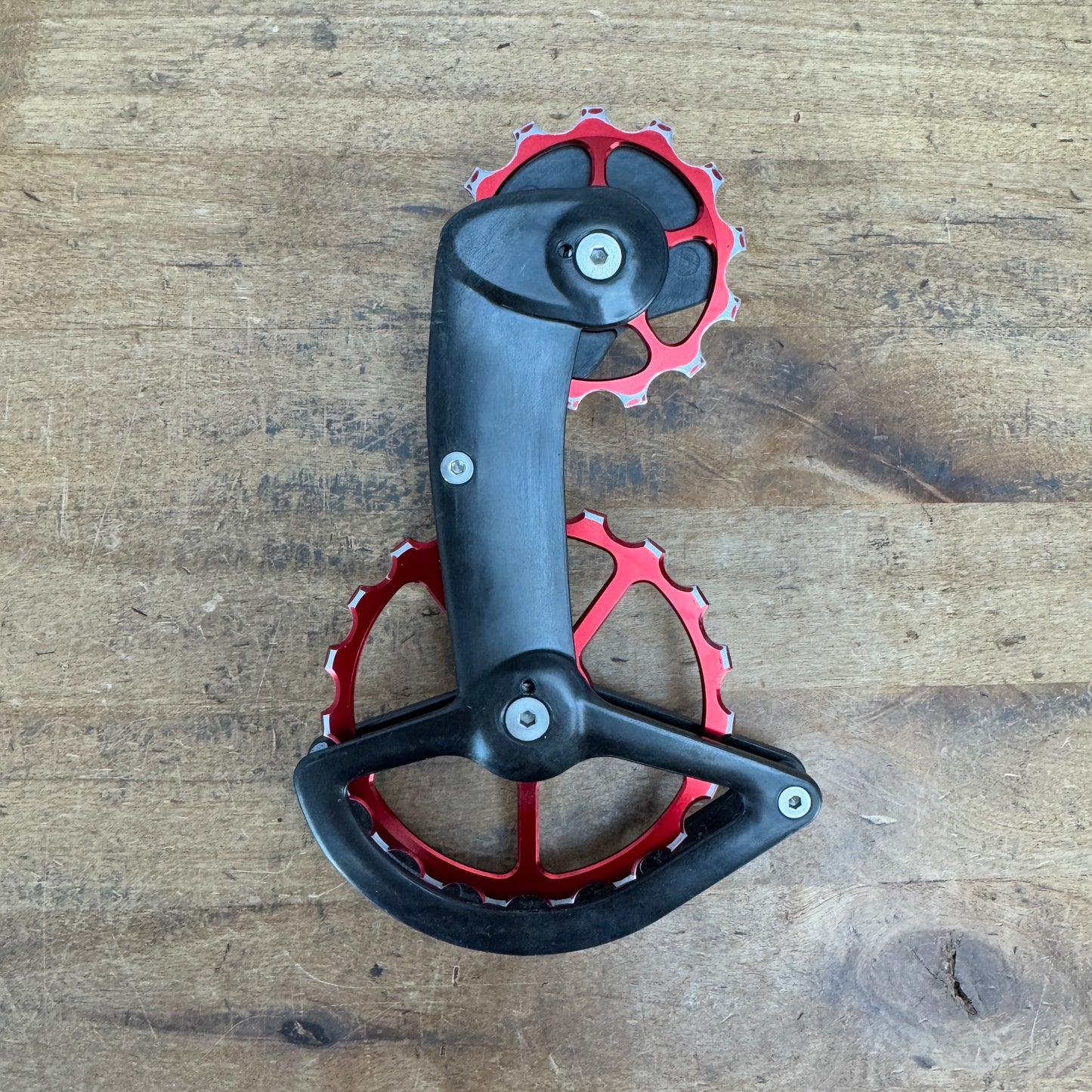 Ceramicspeed OSPW for Shimano 9100/9150 and 8000 SS/8050 SS Red Derailleur Cage
